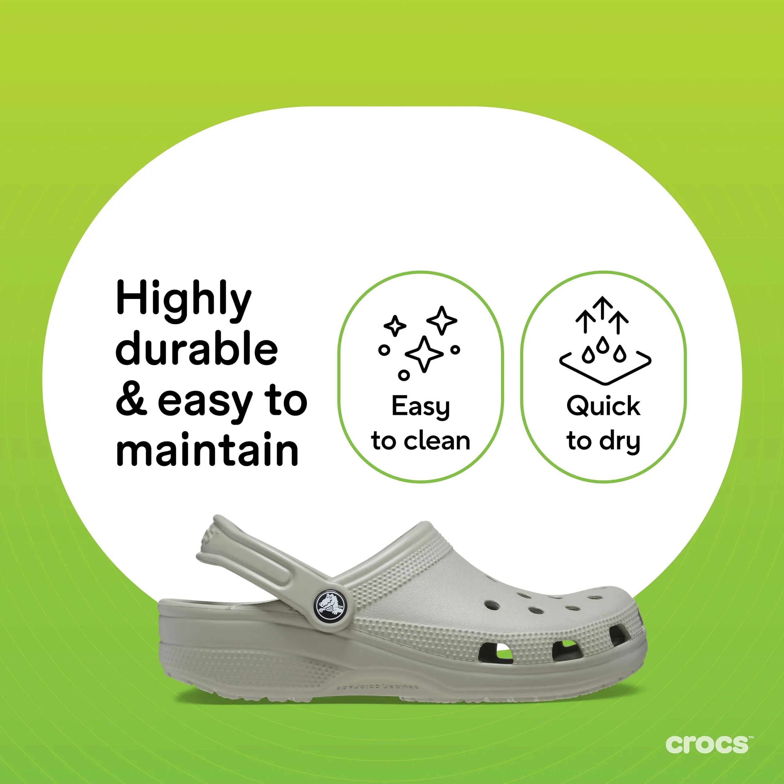 Crocs Classic Clog Elephant 43-44 EU - immagine 8