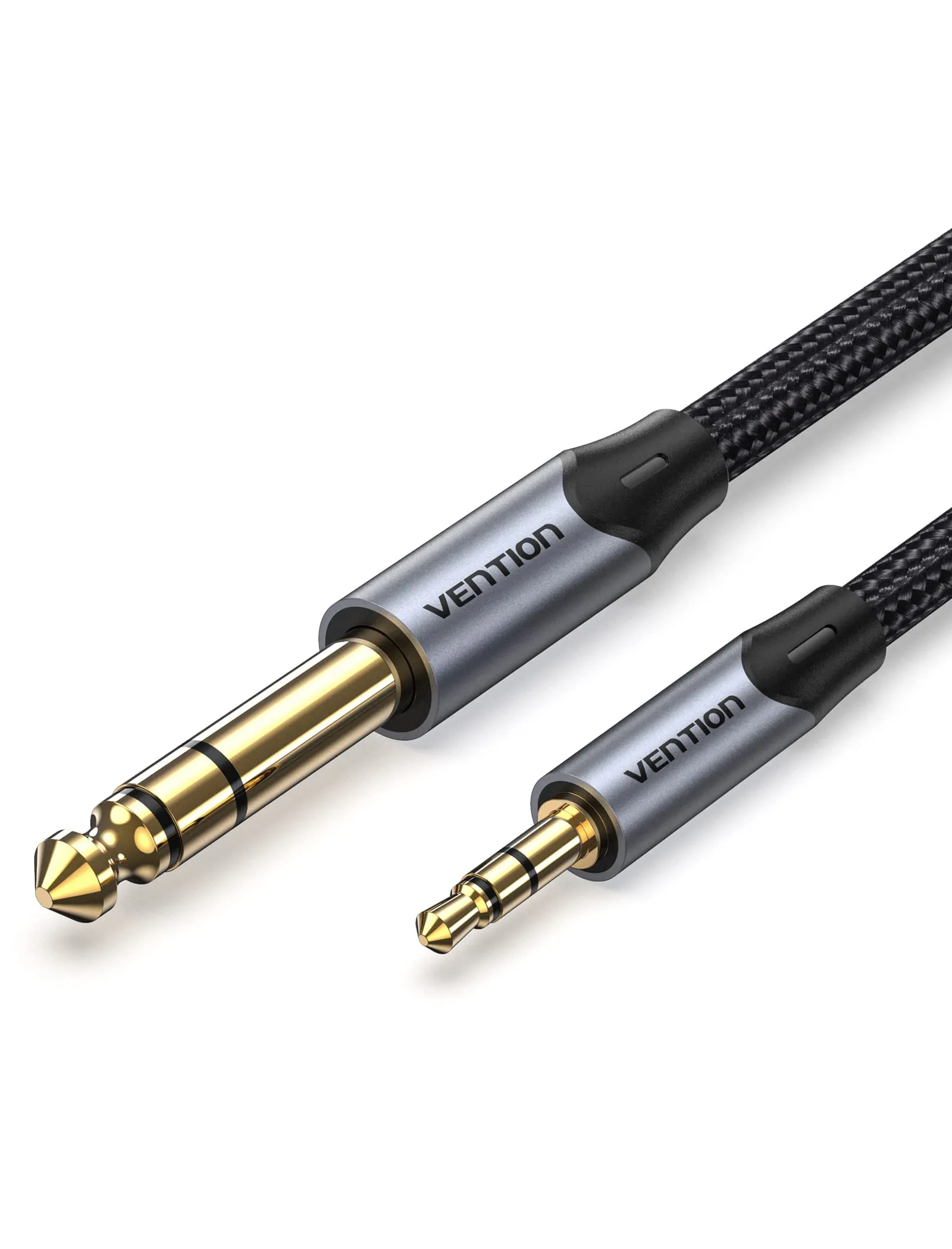 VENTION Cavo Jack Stereo AUX da 6,35 mm a 3,5 mm TRS Maschio, 3m - immagine 1