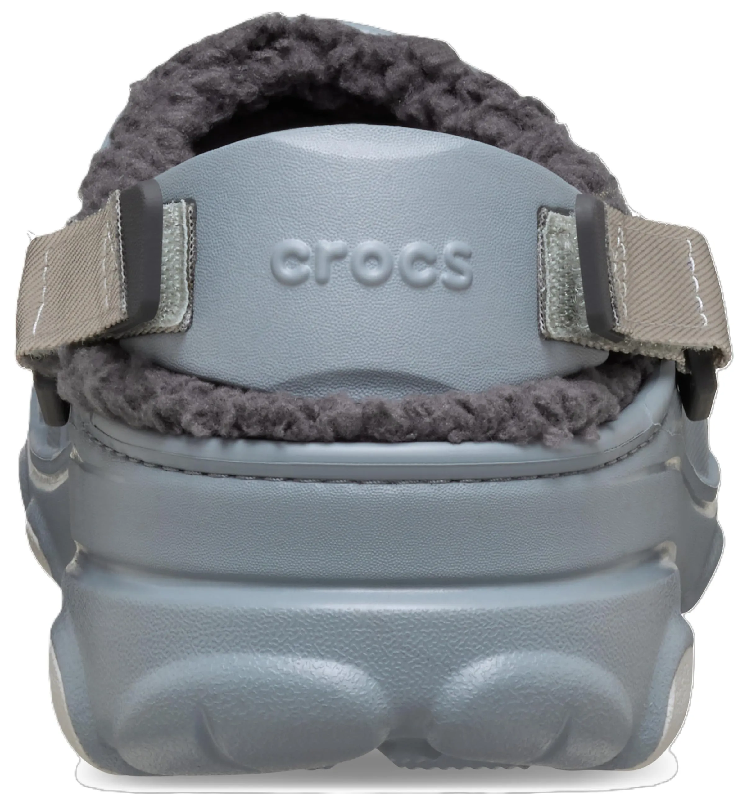 Crocs Zoccoli unisex per adulti foderati Cemento, 9 Women/7 Men - immagine 3