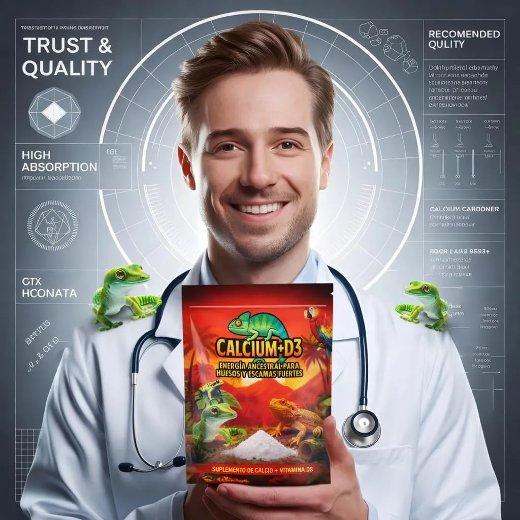 Alejandro Fuentes AF Calcio Tartaruga di Terra e Rettili con Vitamina D3, 250g - immagine 3