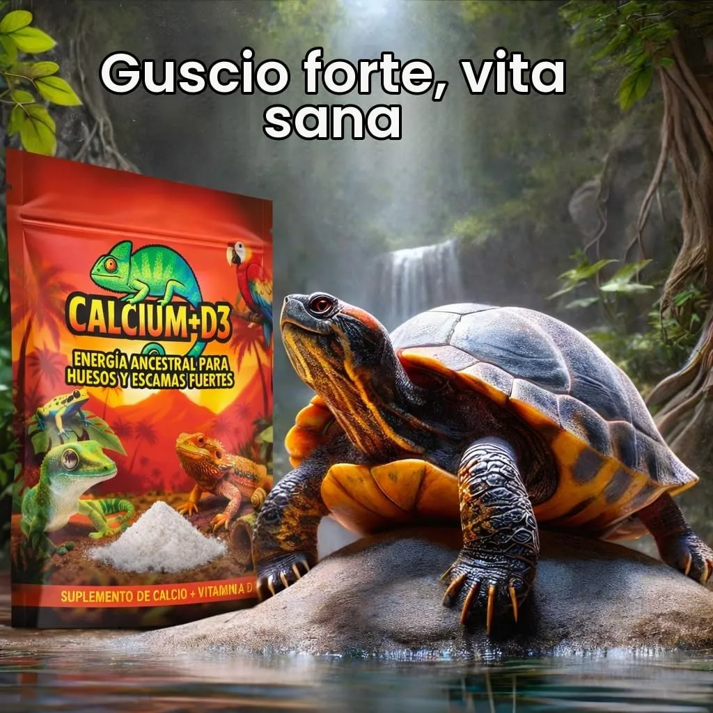 Alejandro Fuentes AF Calcio Tartaruga di Terra e Rettili con Vitamina D3, 250g - immagine 5