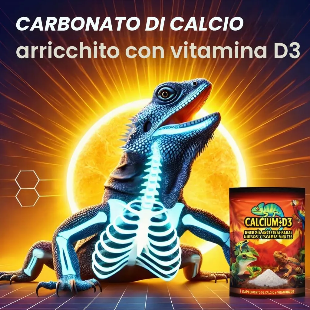 Alejandro Fuentes AF Calcio Tartaruga di Terra e Rettili con Vitamina D3, 250g - immagine 6