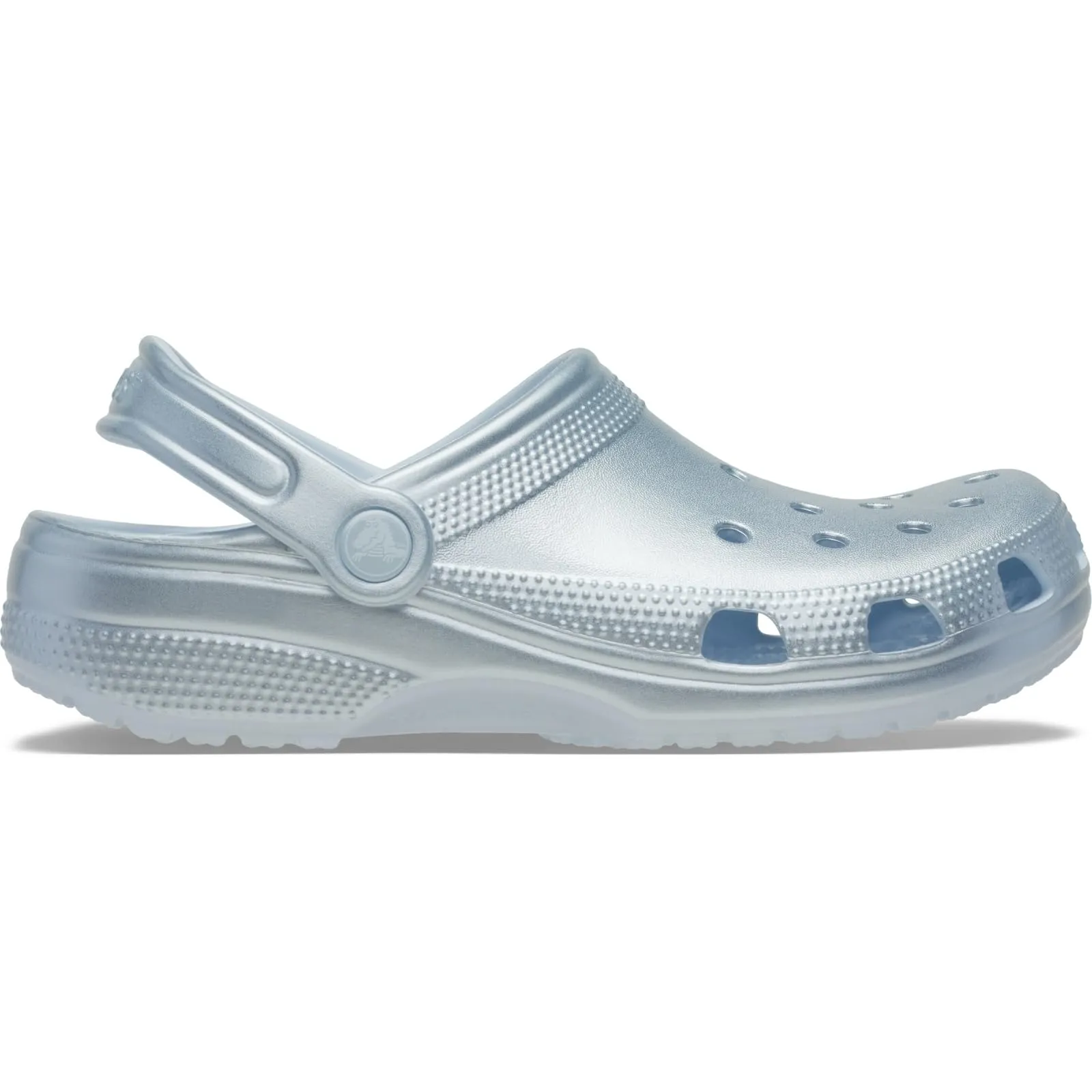 Crocs Classic Glitter Clogs - Sky Ice Metallico - immagine 6