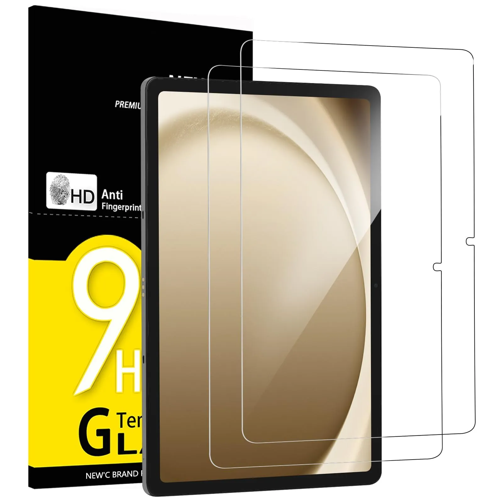 NEW'C Pellicola in Vetro Temperato per Samsung Galaxy Tab A9+ 11 pollici - immagine 1
