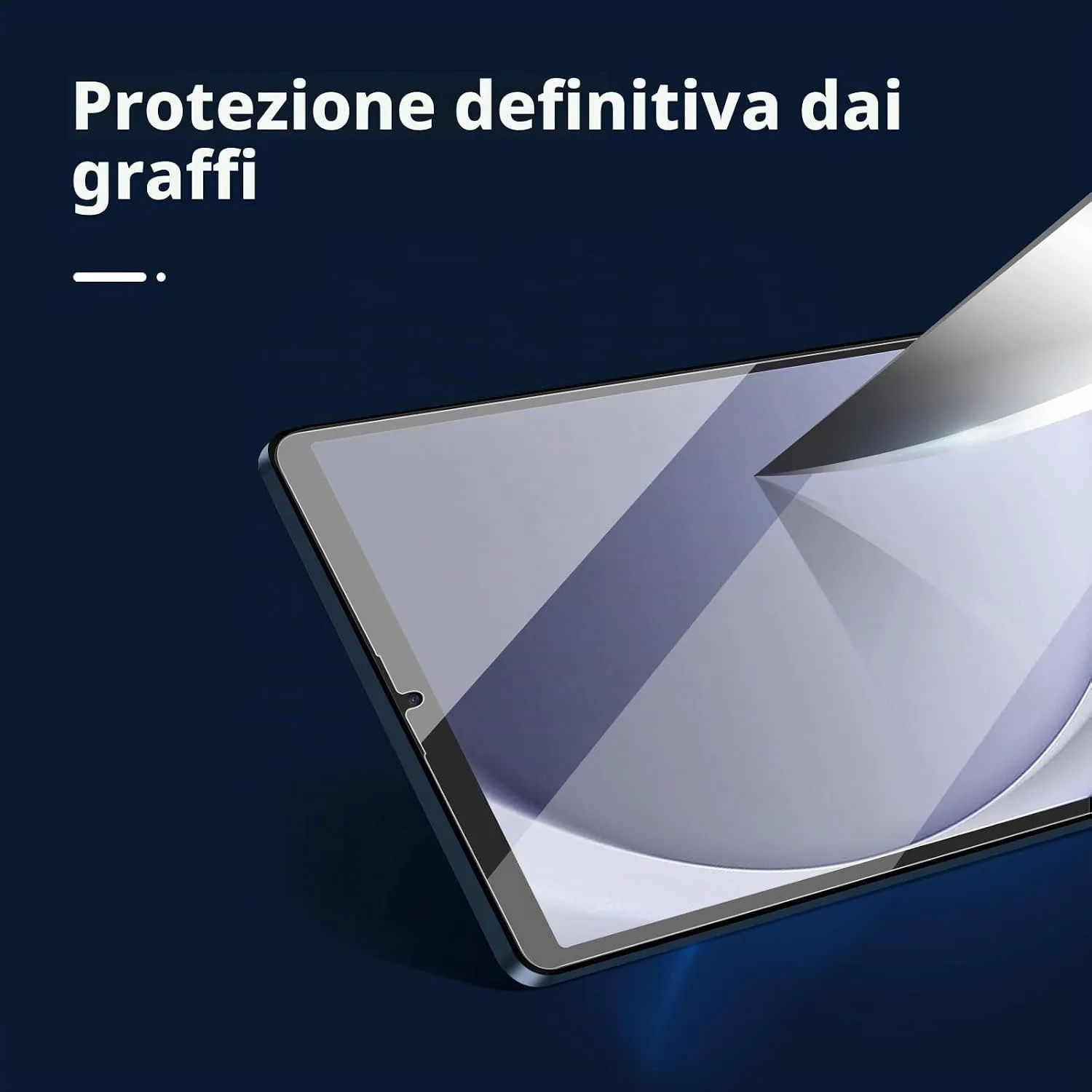 NEW'C Pellicola in Vetro Temperato per Samsung Galaxy Tab A11 8,7" e Galaxy Tab A9 8,7" - immagine 5