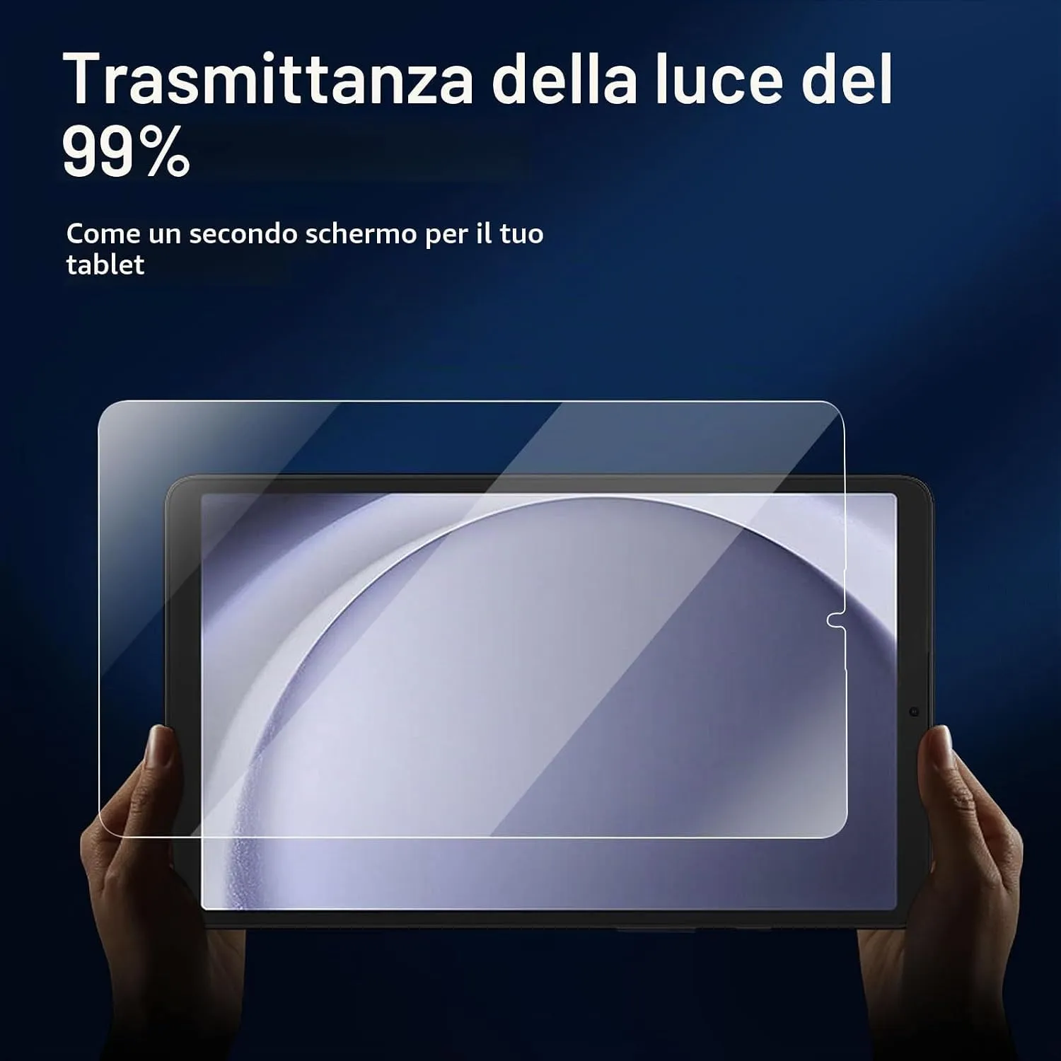 NEW'C Pellicola in Vetro Temperato per Samsung Galaxy Tab A11 8,7" e Galaxy Tab A9 8,7" - immagine 7