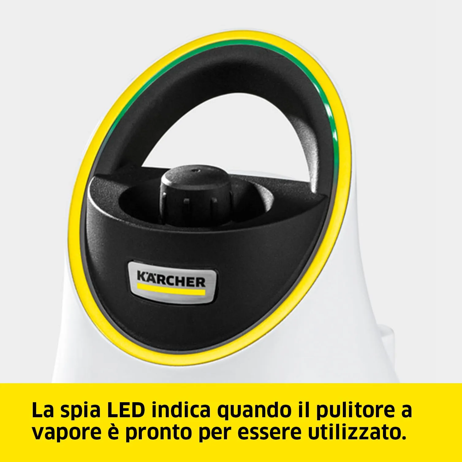 Kärcher SC 2 Deluxe Pulitore a Vapore, 1.500 W, 3,2 bar, Serbatoio 1 l, con Kit per pulizia dei pavimenti - immagine 3