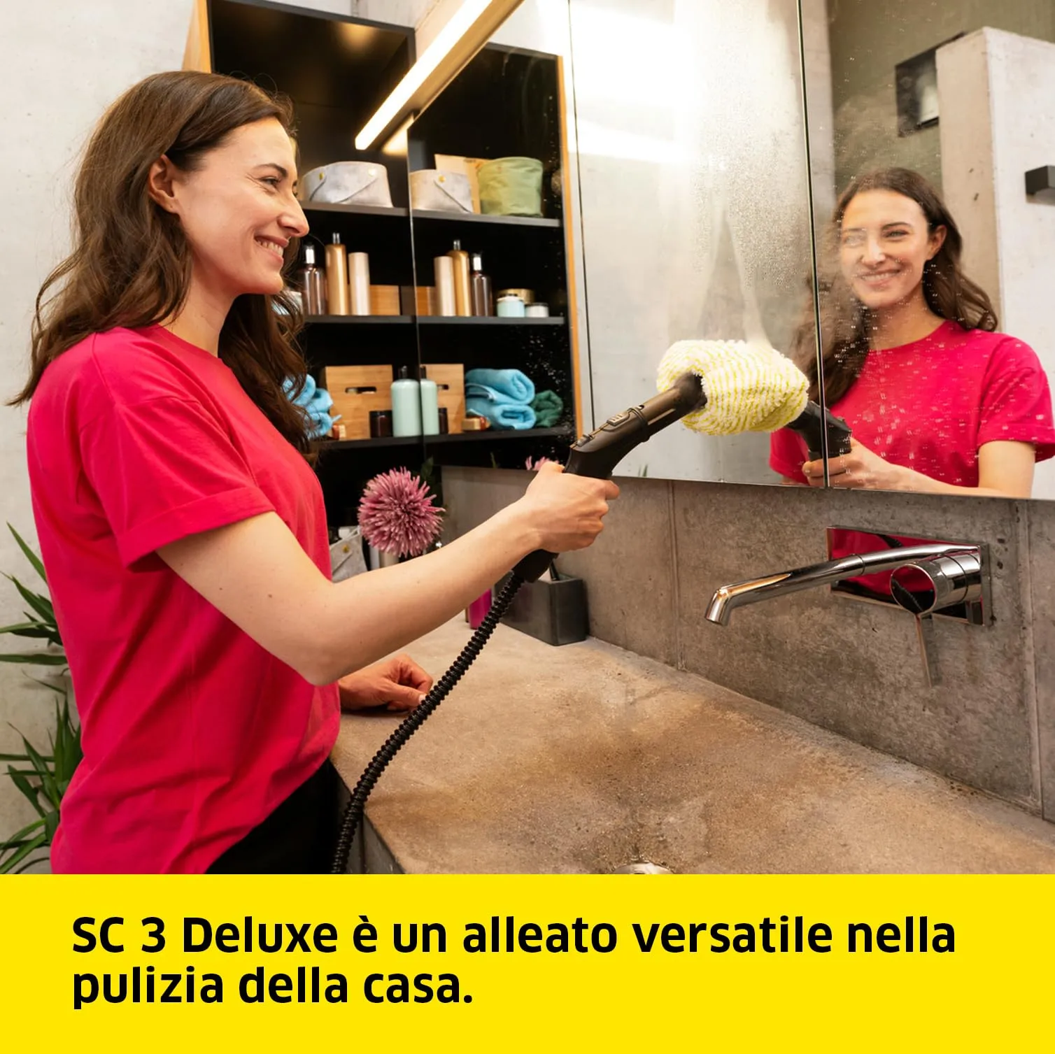 Kärcher Pulitore a Vapore SC 3 Deluxe, 3,5 bar, 1.900 W, Serbatoio 1L - immagine 2