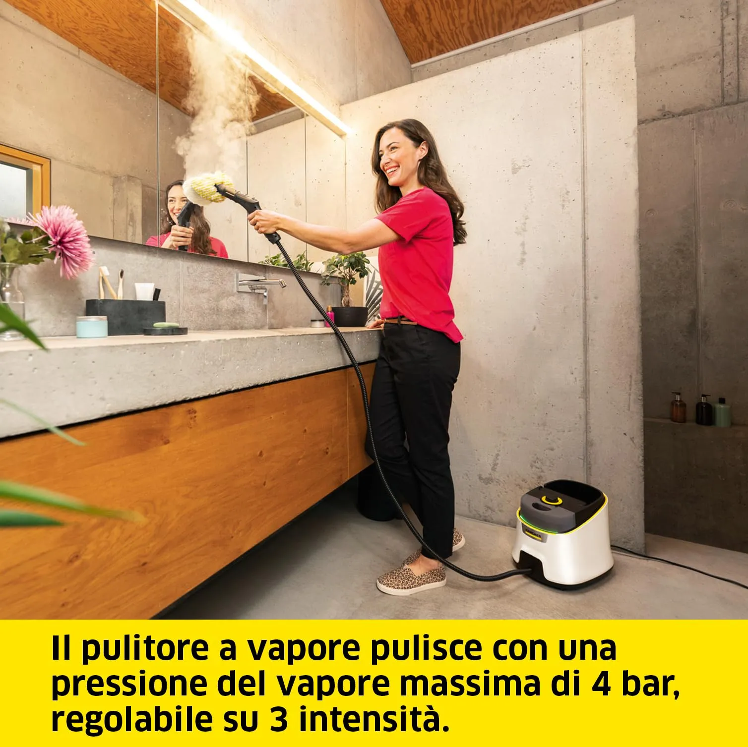 Kärcher SC 4 Deluxe Pulitore a Vapore, 4 bar, Kit EasyFix e Ugelli - immagine 2