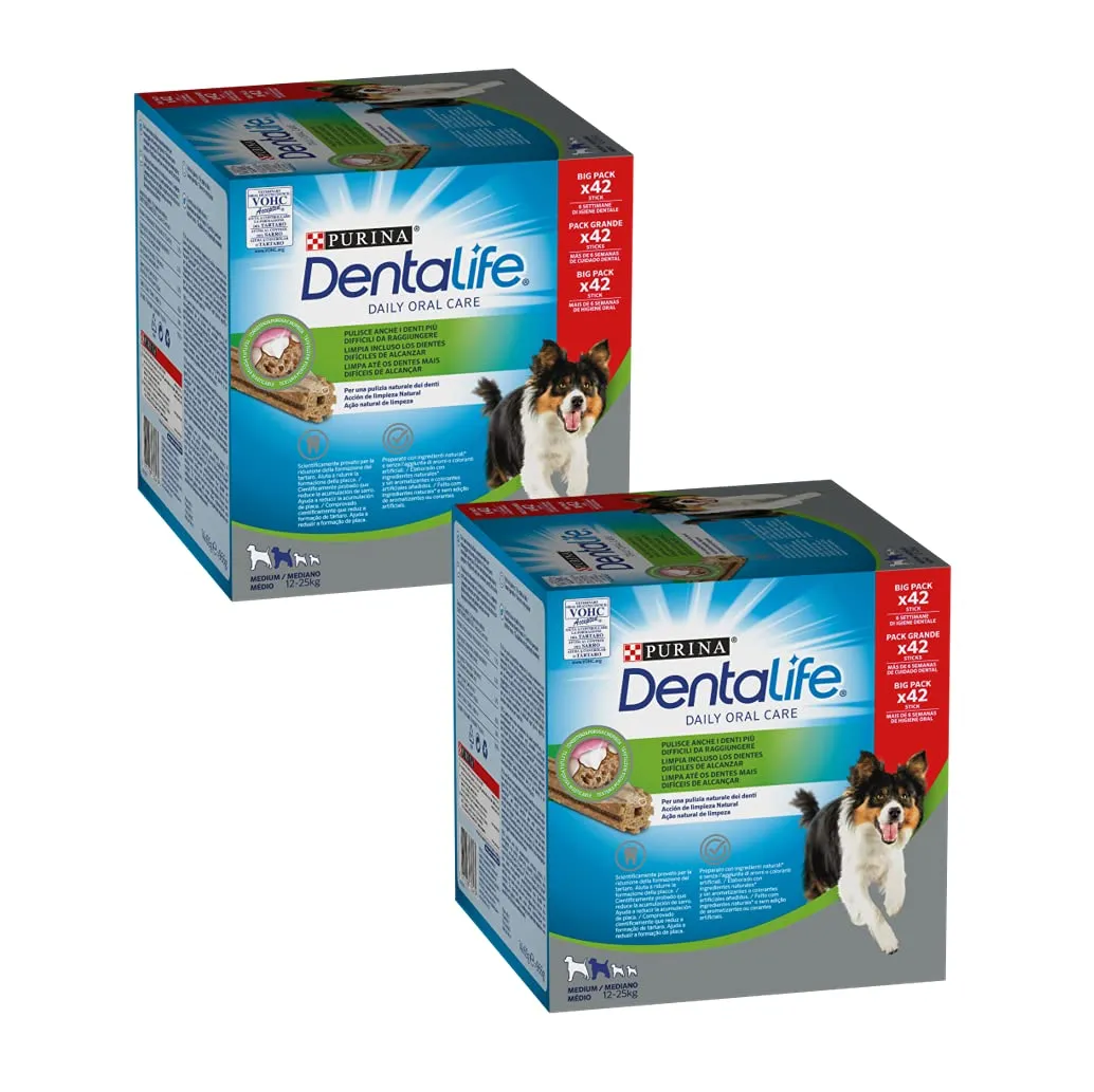 Purina DentaLife Daily Oral Care Snack per Cani Sticks Dentali, 2 Confezioni - immagine 1