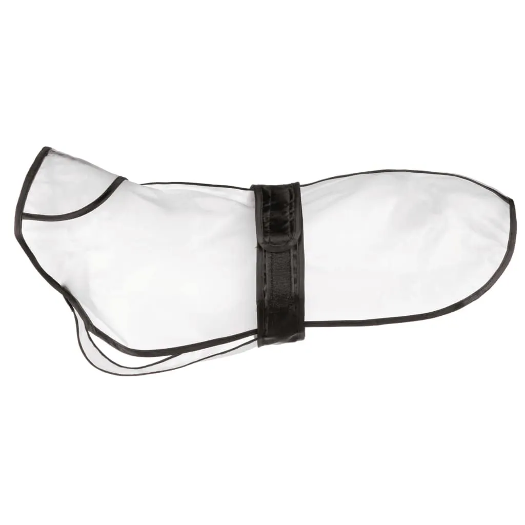 Trixie Tarbes Impermeabile per cani, 46 cm, Trasparente/Nero - immagine 1