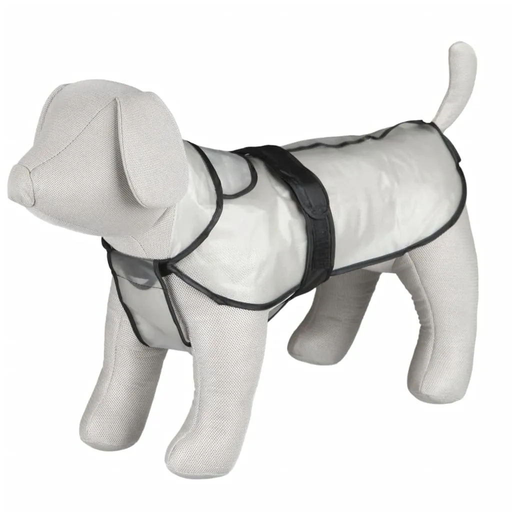 Trixie Tarbes Impermeabile per cani, 46 cm, Trasparente/Nero - immagine 2