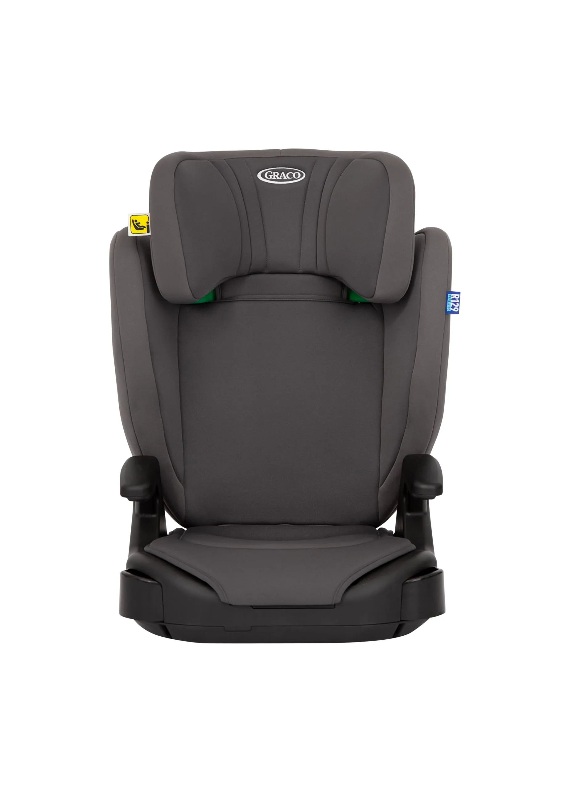 Graco Junior Maxi i-Size R129 Seggiolino Auto, 100-150 cm, Iron - immagine 2