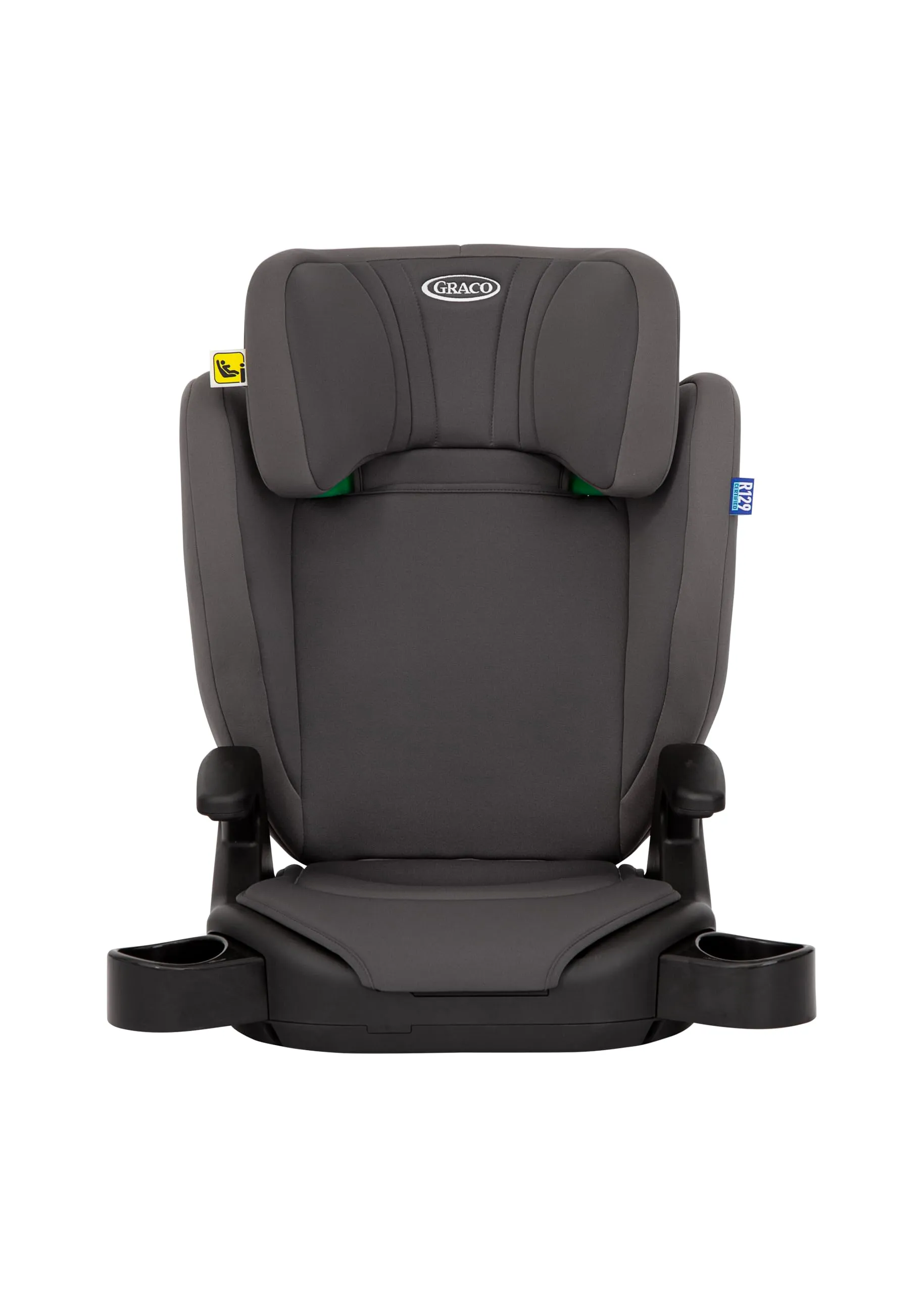 Graco Junior Maxi i-Size R129 Seggiolino Auto, 100-150 cm, Iron - immagine 8