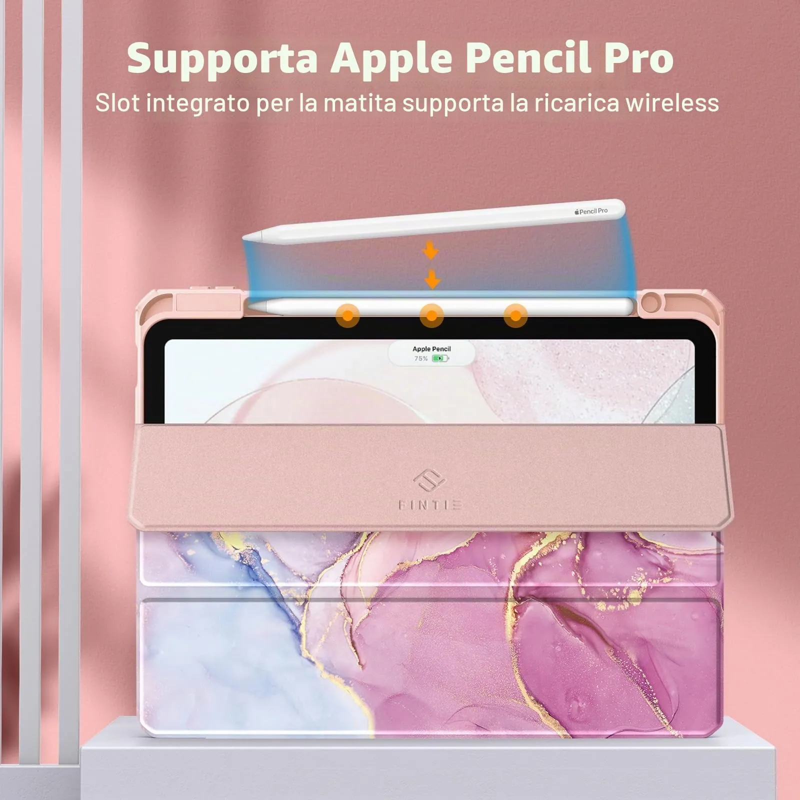 FINTIE Cover for iPad Air 11" M4/M3/M2 (2024-2026) and iPad Air 5th & 4th Gen 10.9" - Glorious Marble - immagine 9