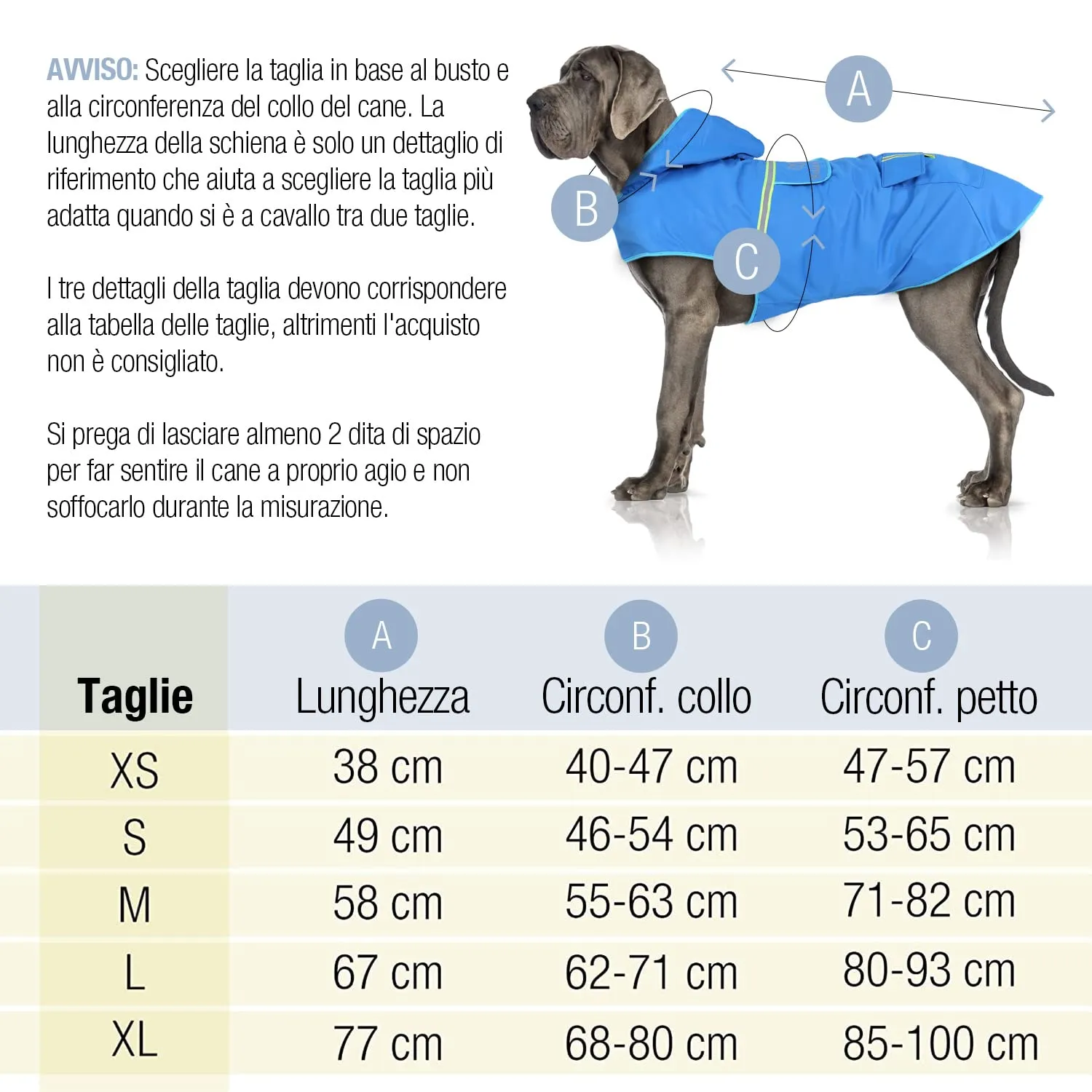 Bella & Balu Impermeabile Cane con Cappuccio e Catarifrangenti, Grigio, M - immagine 4