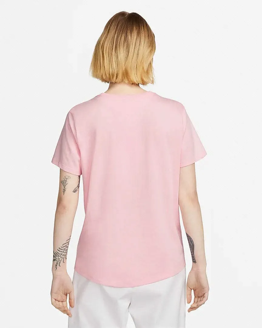 Nike Club Essentials T-Shirt da Donna - Rosa - Taglia M - DX7902-690 - immagine 2