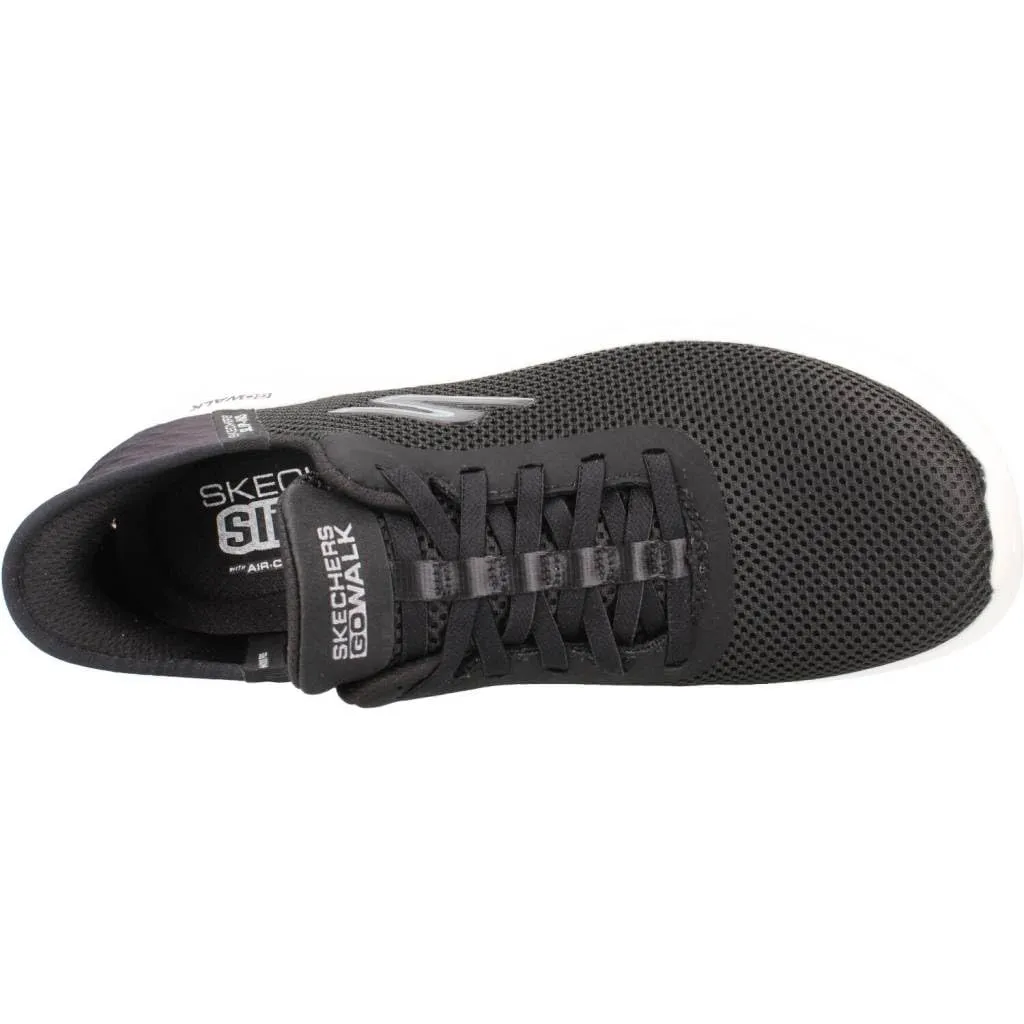 Skechers Hands Free Slip-ins Go Walk Flex-Grand Entrance, Nero/Bianco, 35 EU Larga - immagine 7