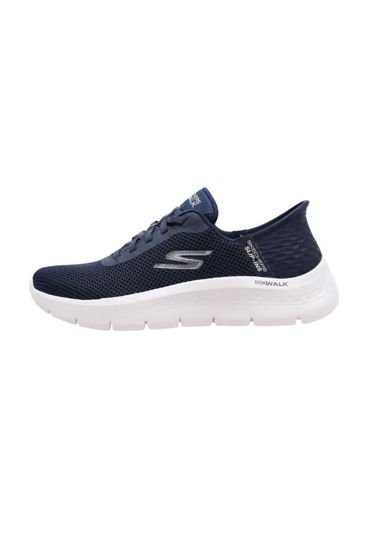 Skechers Hands Free Slip-ins Go Walk Flex-Grand Entrance, Blu Navy/Bianco, 35 EU - immagine 1