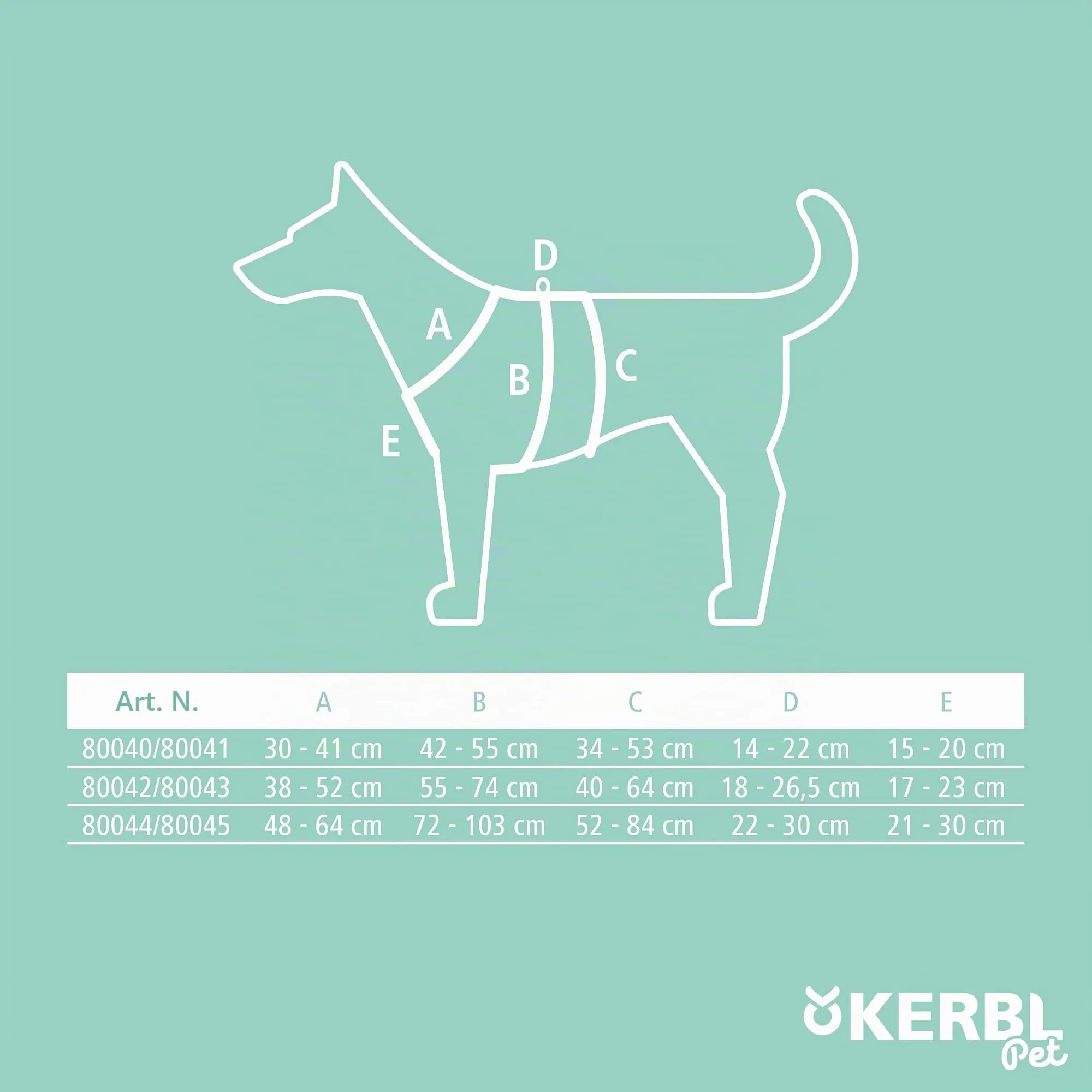 Kerbl Pet Pettorina Antipanico per Cani, Petrolio, Circonferenza Collo 30-41 cm, Larghezza Cinghia 15 mm - immagine 6