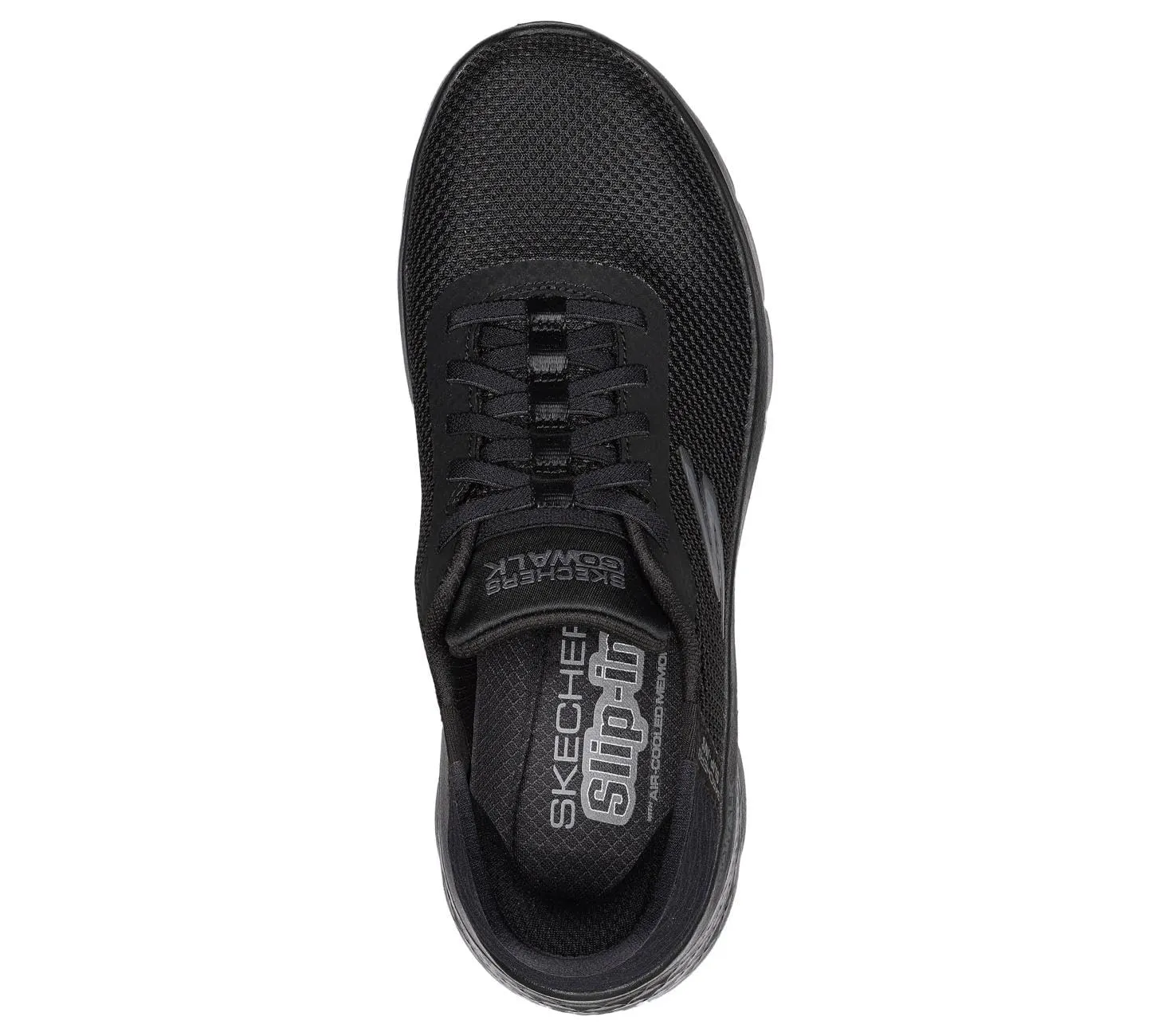Skechers Women's Go Walk Flex Grand Entry Trainers, Black Textile/Trim, 38 EU - immagine 3
