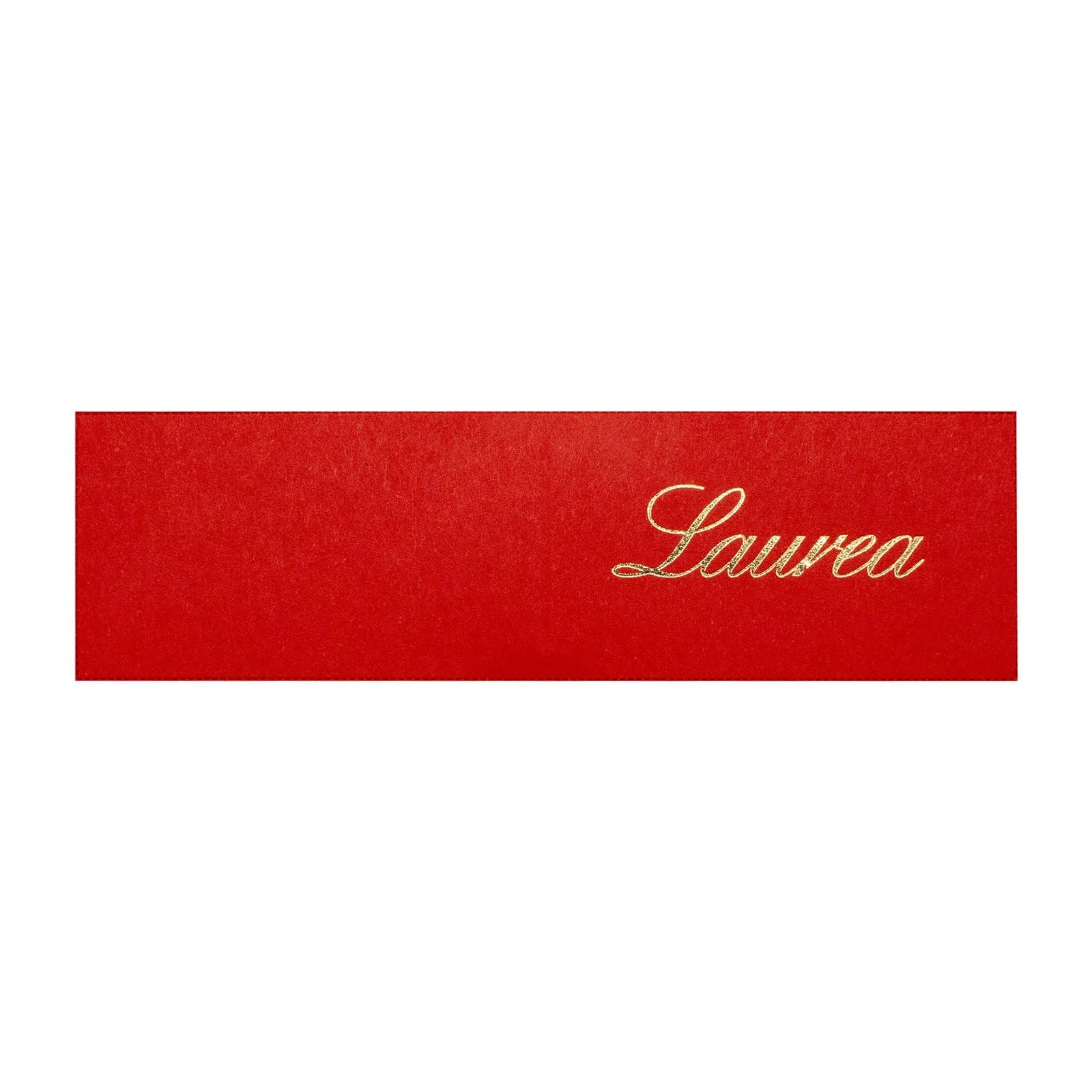 Decoraparty Bigliettini per Bomboniera di Laurea Rossi con Dettagli Oro, 2,5 x 4,5 cm, 25 pz - immagine 4