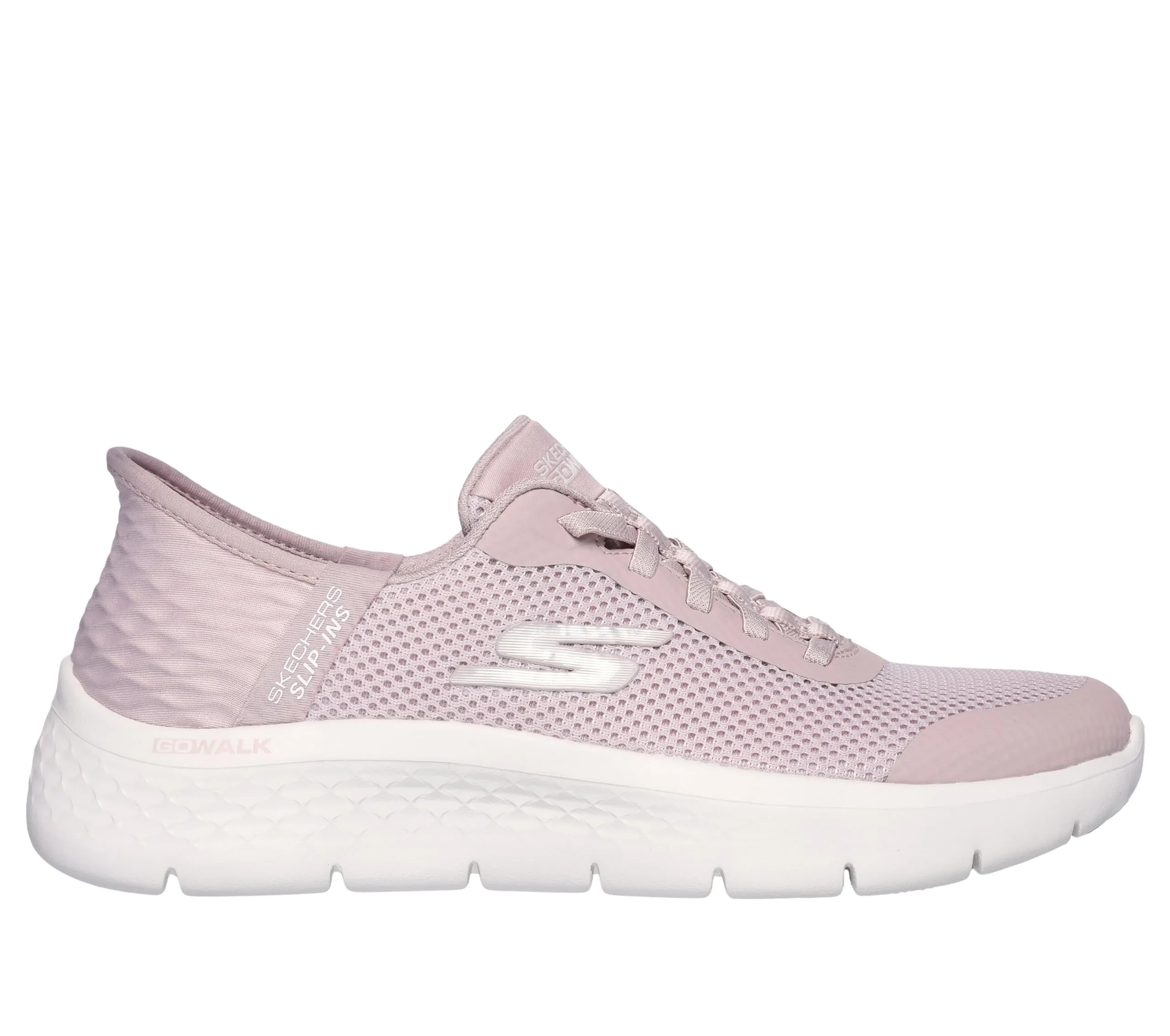 Skechers Go Walk Flex Grand Entry Trainers, Mauve Textile/Trim, 41 EU - immagine 4