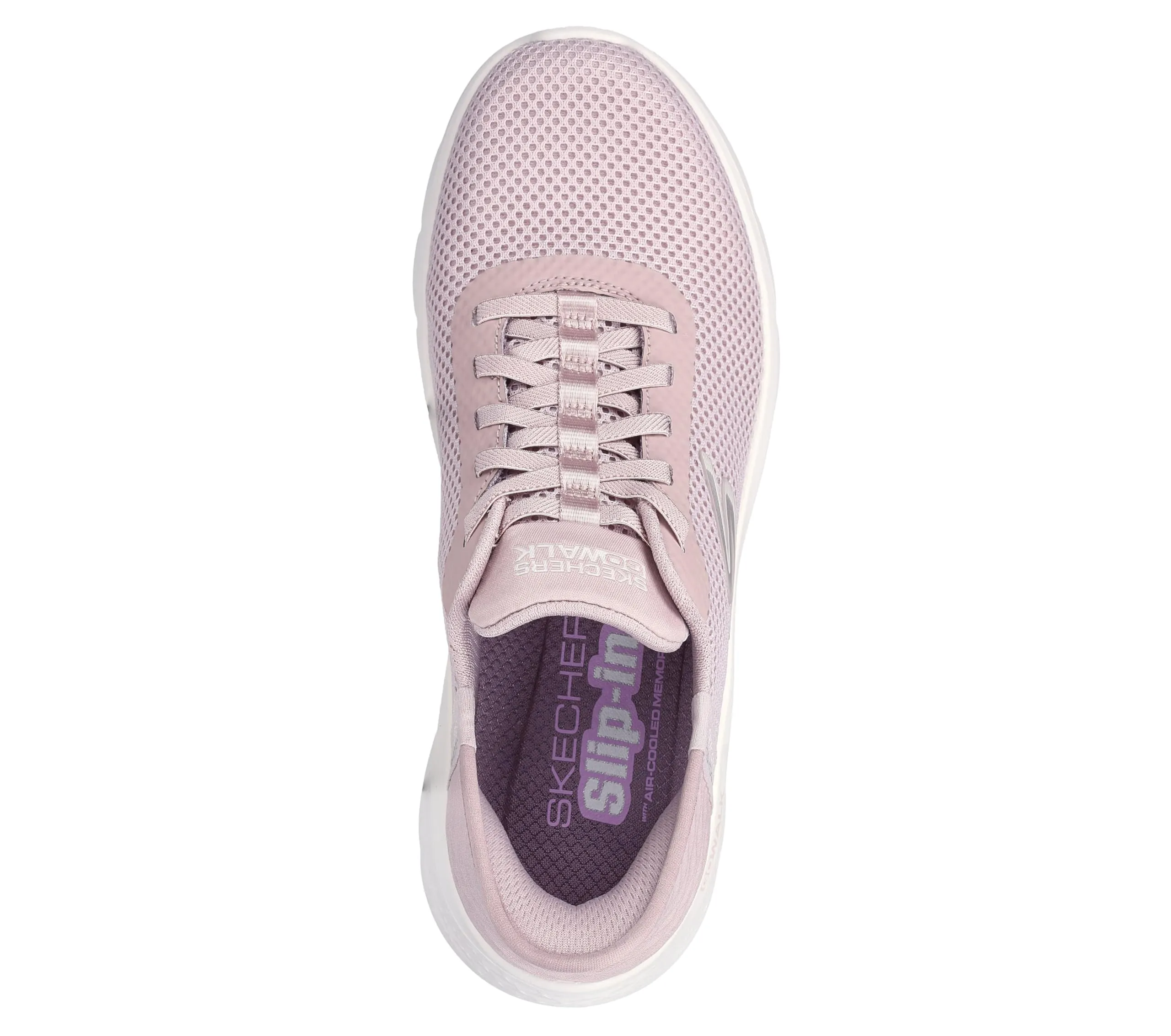 Skechers Go Walk Flex Grand Entry Trainers, Mauve Textile/Trim, 40.5 EU - immagine 3