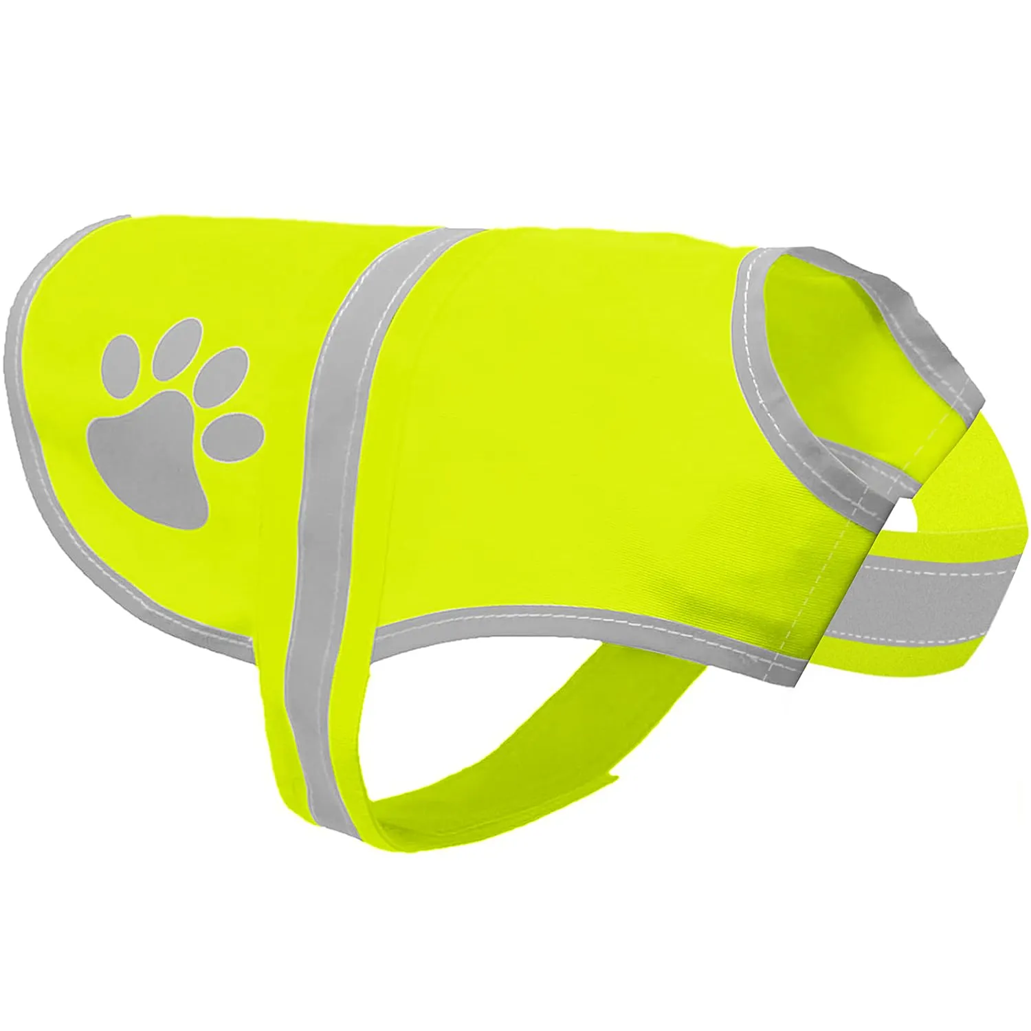 Voarge Gilet di Sicurezza Riflettente per Cani, Giallo, M - immagine 1
