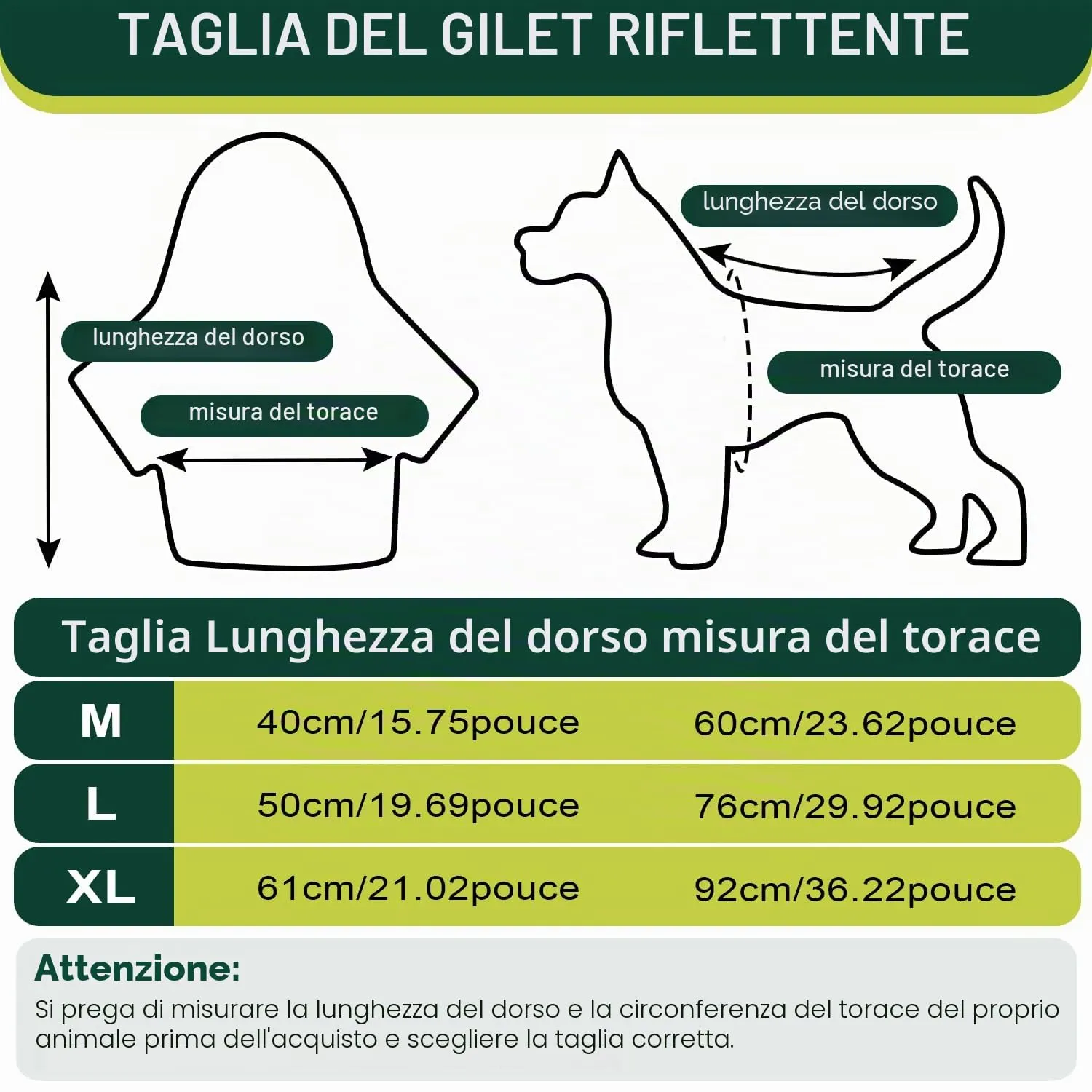 Voarge Gilet di Sicurezza Riflettente per Cani, Giallo, M - immagine 3