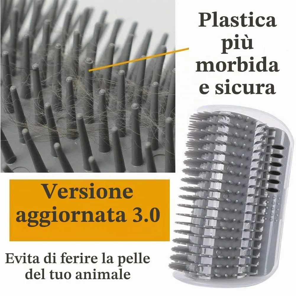 WWVVPET 3.0 Auto Toelettatore per Gatti con Erba Gatta, 2 Unità - immagine 2