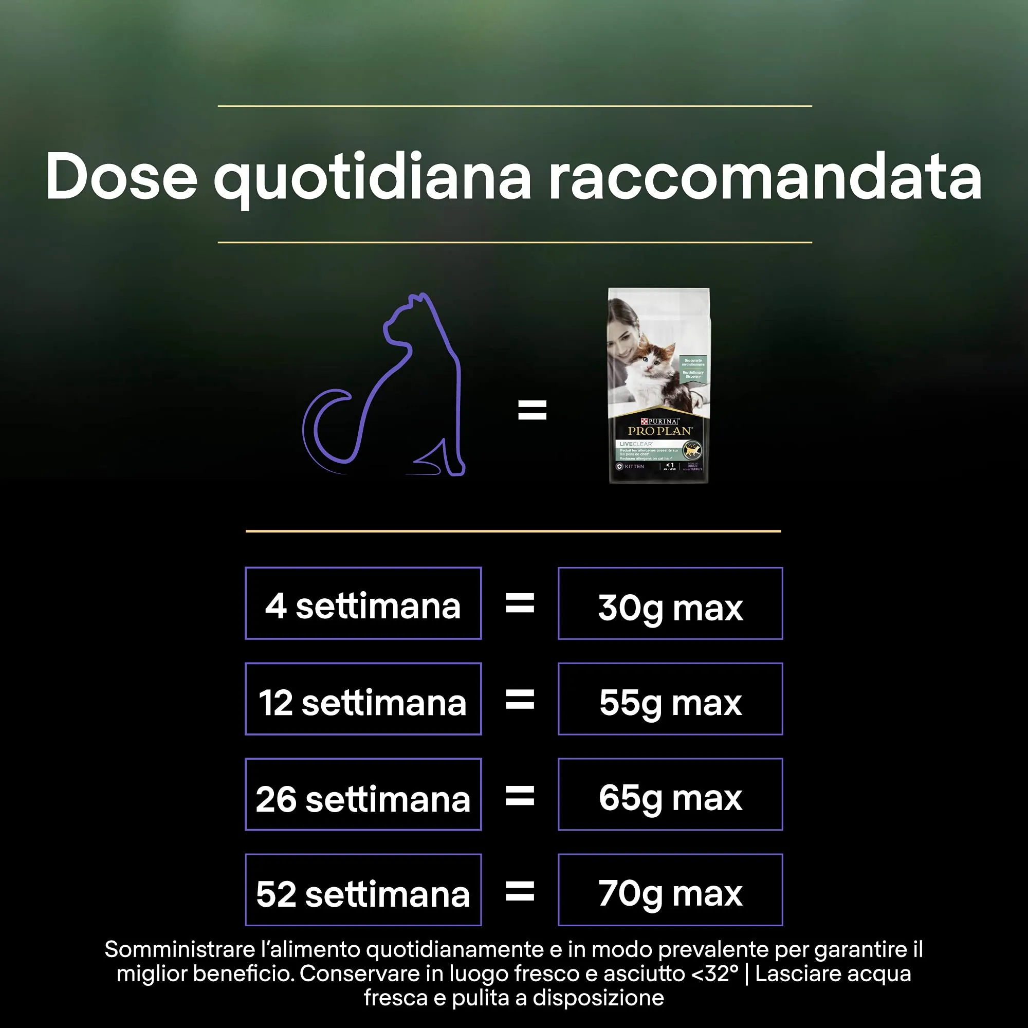 Purina Pro Plan LiveClear Kitten Crocchette Gatto Junior al Tacchino, 1,4kg - immagine 5