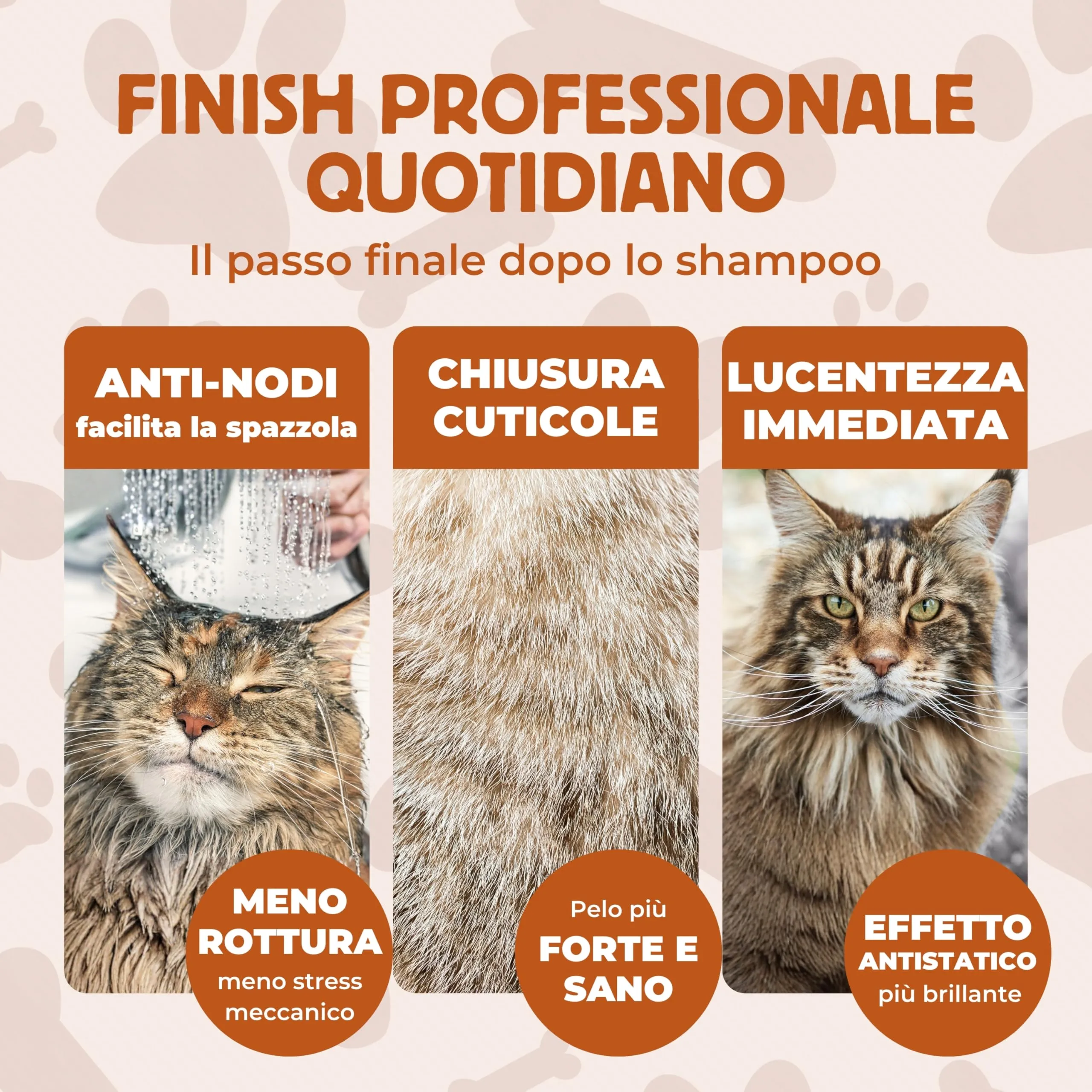 Pet Love Balsamo per Gatti Districante e Scioglinodi all'Olio di Mandorla, 250 ml - immagine 4