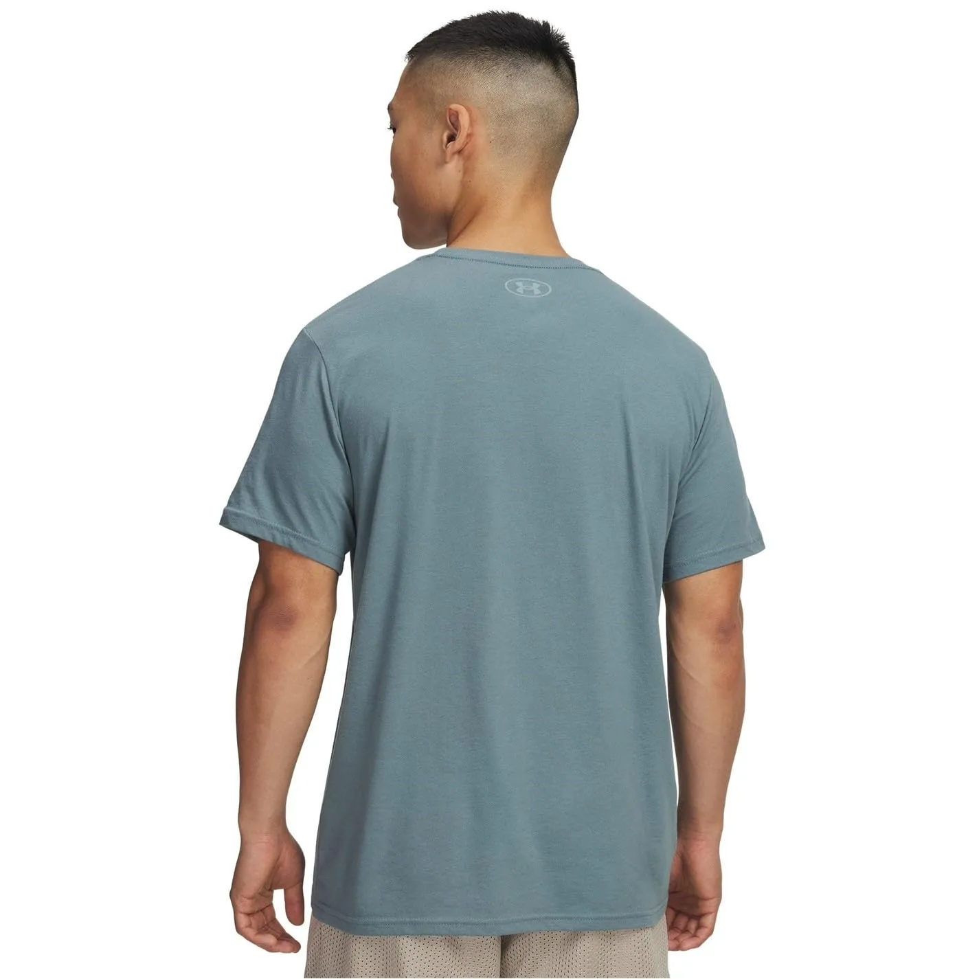 Under Armour Global Foundation Men's Short Sleeve T-Shirt, Blu Diaspro, Base Cachi, Serpentina, L - immagine 4