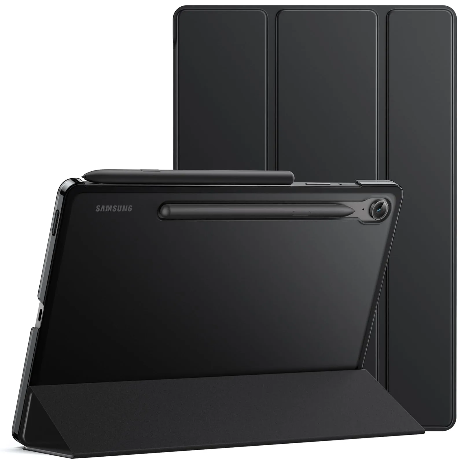 JETech Custodia per Samsung Galaxy Tab S10 Lite / S10 FE / S9 FE 10,9", Nero - immagine 1