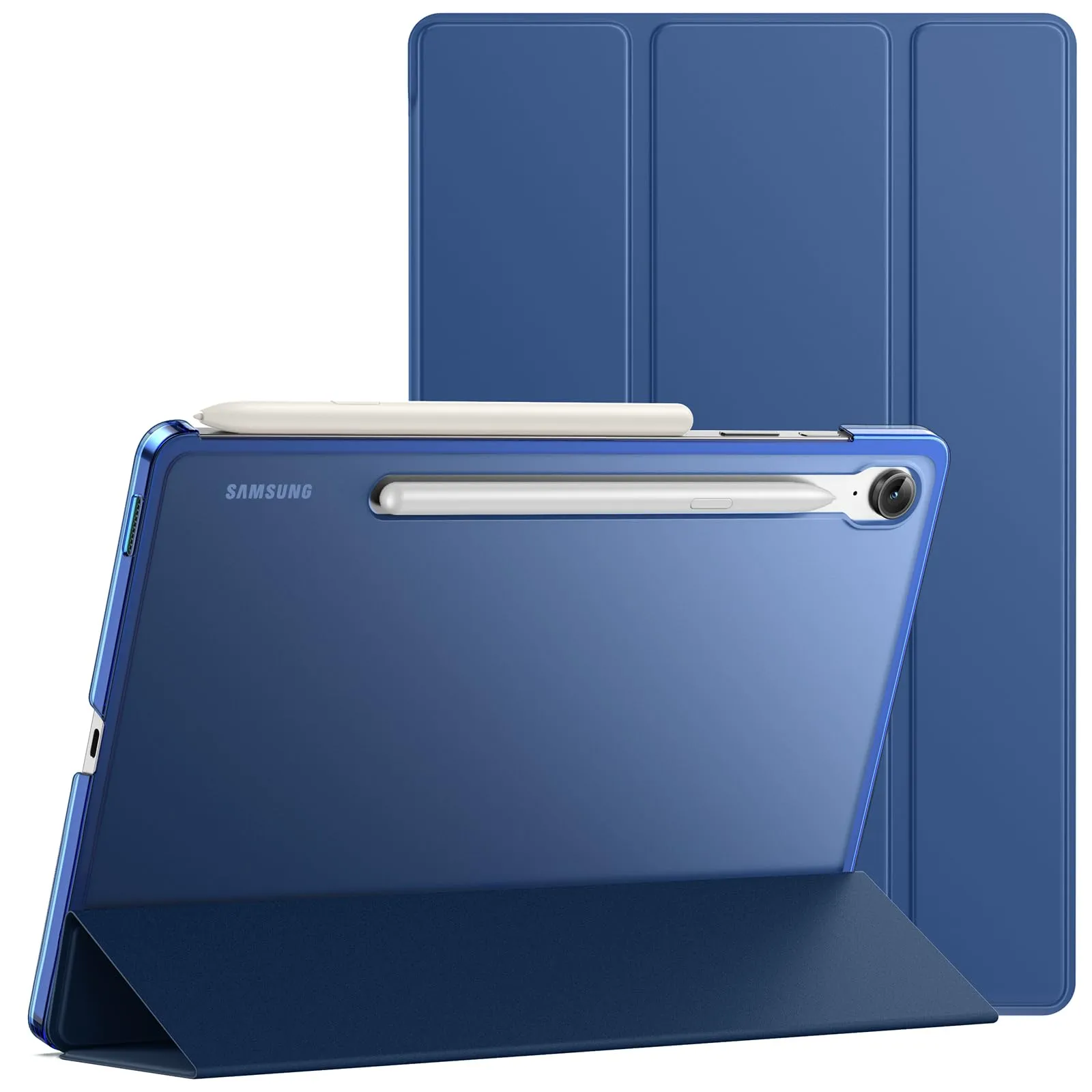 JETech Custodia per Samsung Galaxy Tab S10 Lite/S10 FE/S9 FE 10.9", Navy - immagine 1