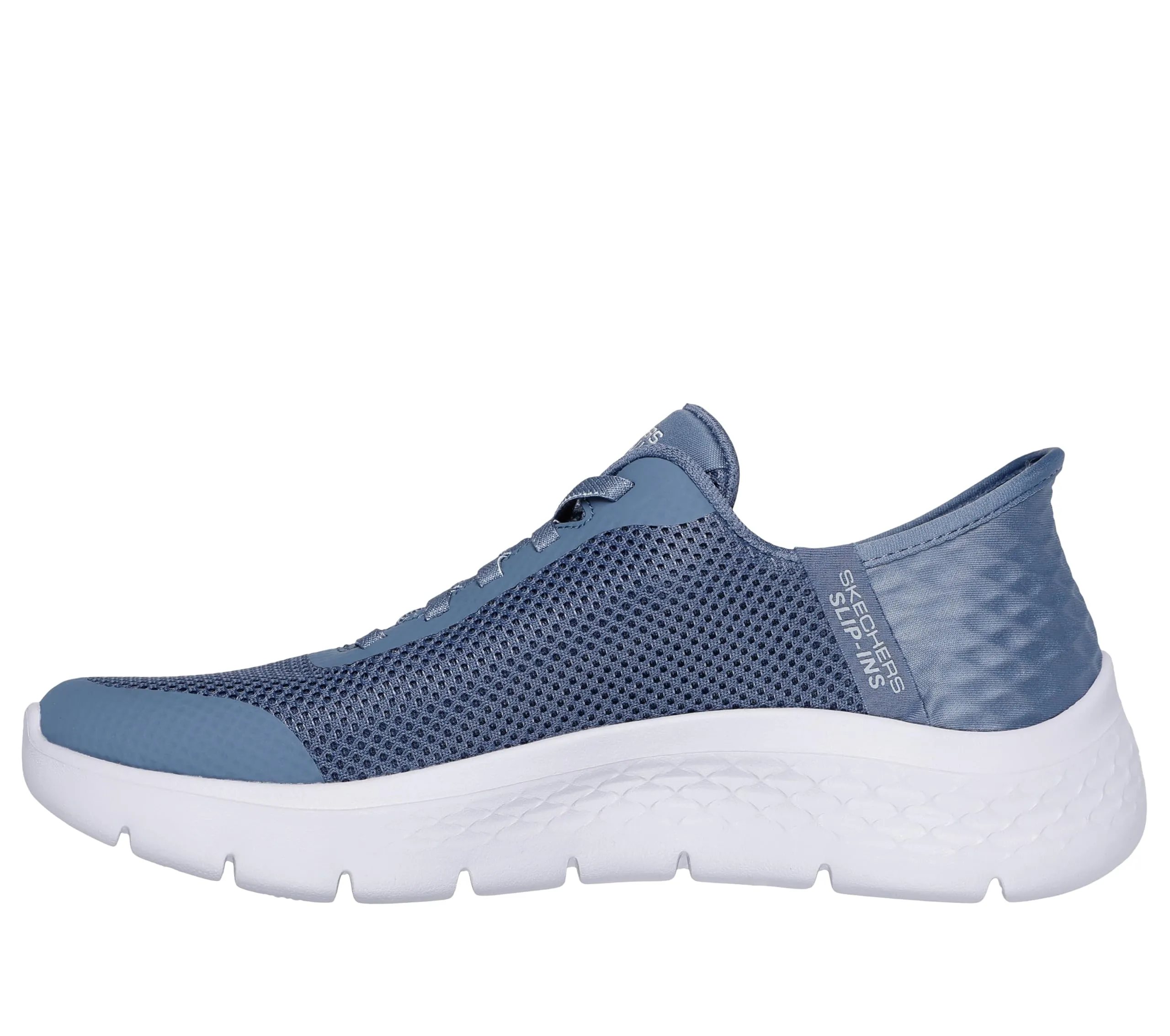 Skechers Go Walk Flex Grand Entry Trainers, Blue Textile Trim, 38 EU - immagine 6