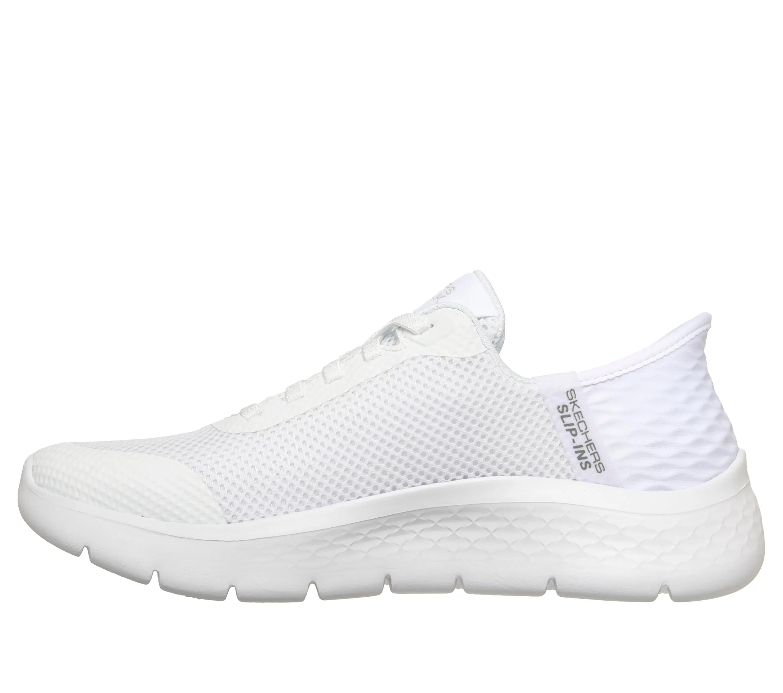 Skechers Go Walk Flex Grand Entry Trainers, White Textile/Trim, 37.5 EU - immagine 6
