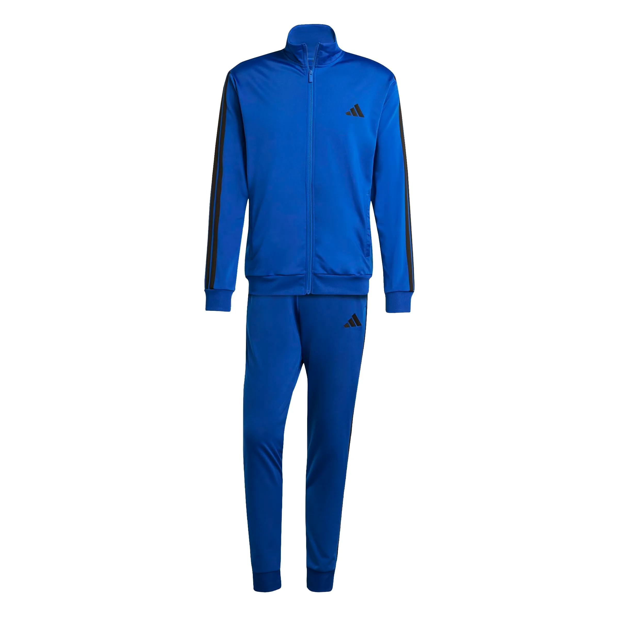 adidas Sportswear Basic 3 Stripes Tricot Track Suit, Team Royal Blue, M - immagine 1