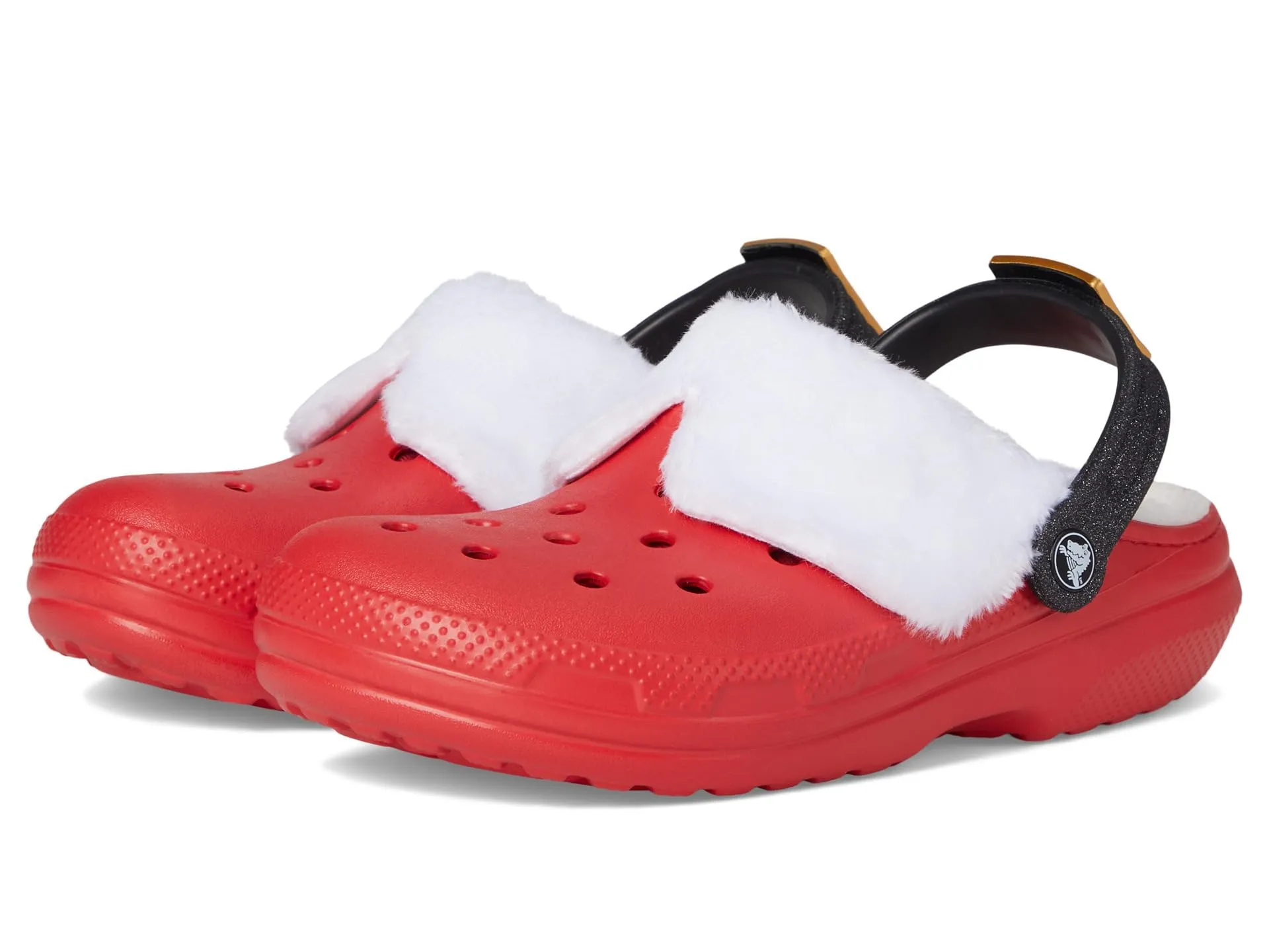 Crocs Classic Holiday Fodera Zoccoli Unisex Varsity Rosso Multicolore 15 Women/13 Men - immagine 1