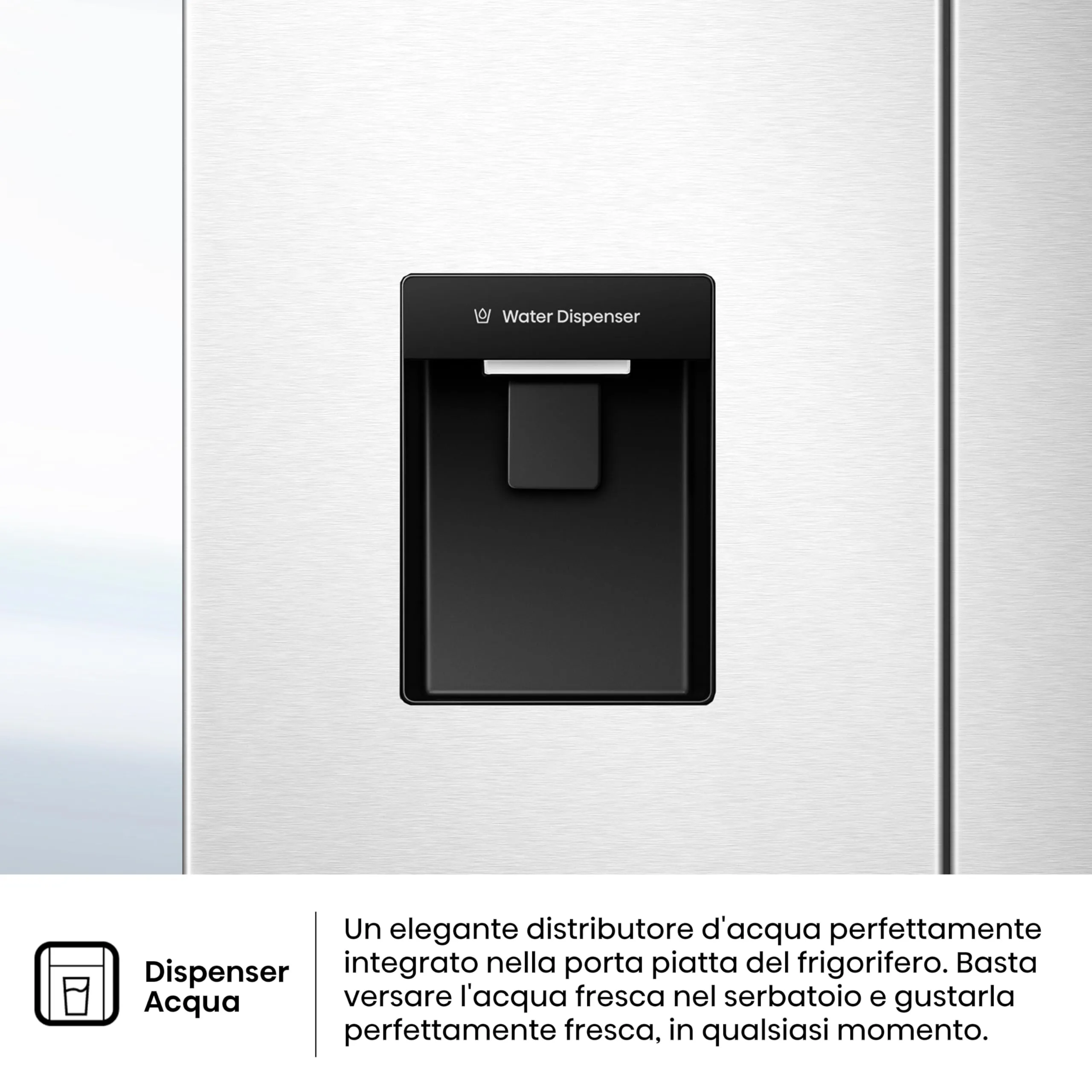 Hisense RQ5P470SMIE Frigorifero Americano Quattro Porte Total No Frost Inox - immagine 8