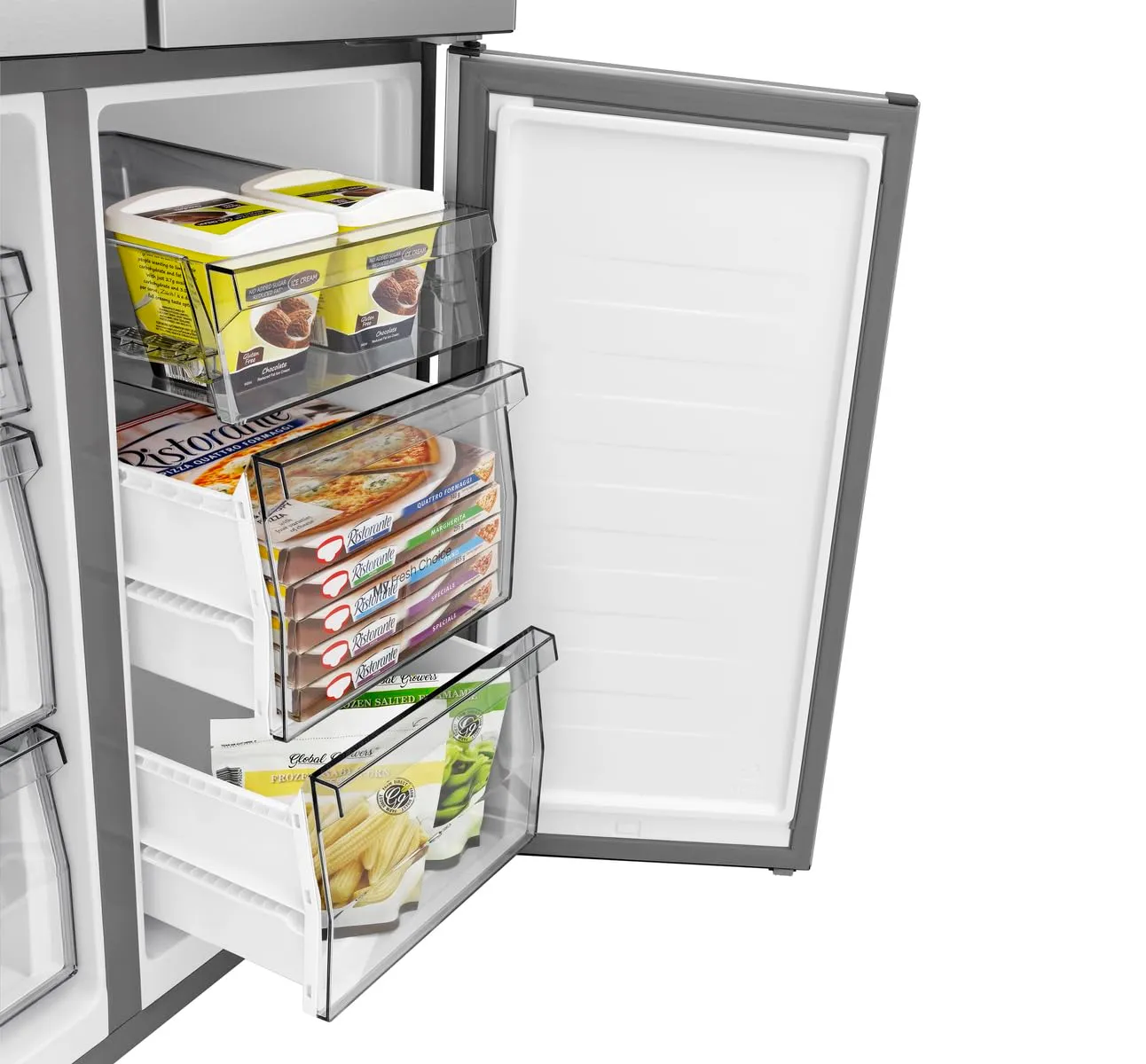 Hisense RQ5P470SMIE Frigorifero Americano Quattro Porte Total No Frost Inox - immagine 12