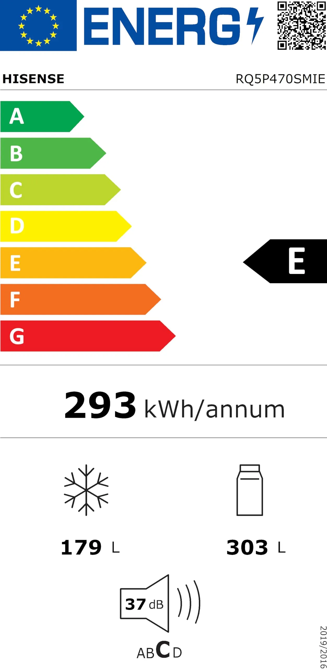 Hisense RQ5P470SMIE Frigorifero Americano Quattro Porte Total No Frost Inox - immagine 13