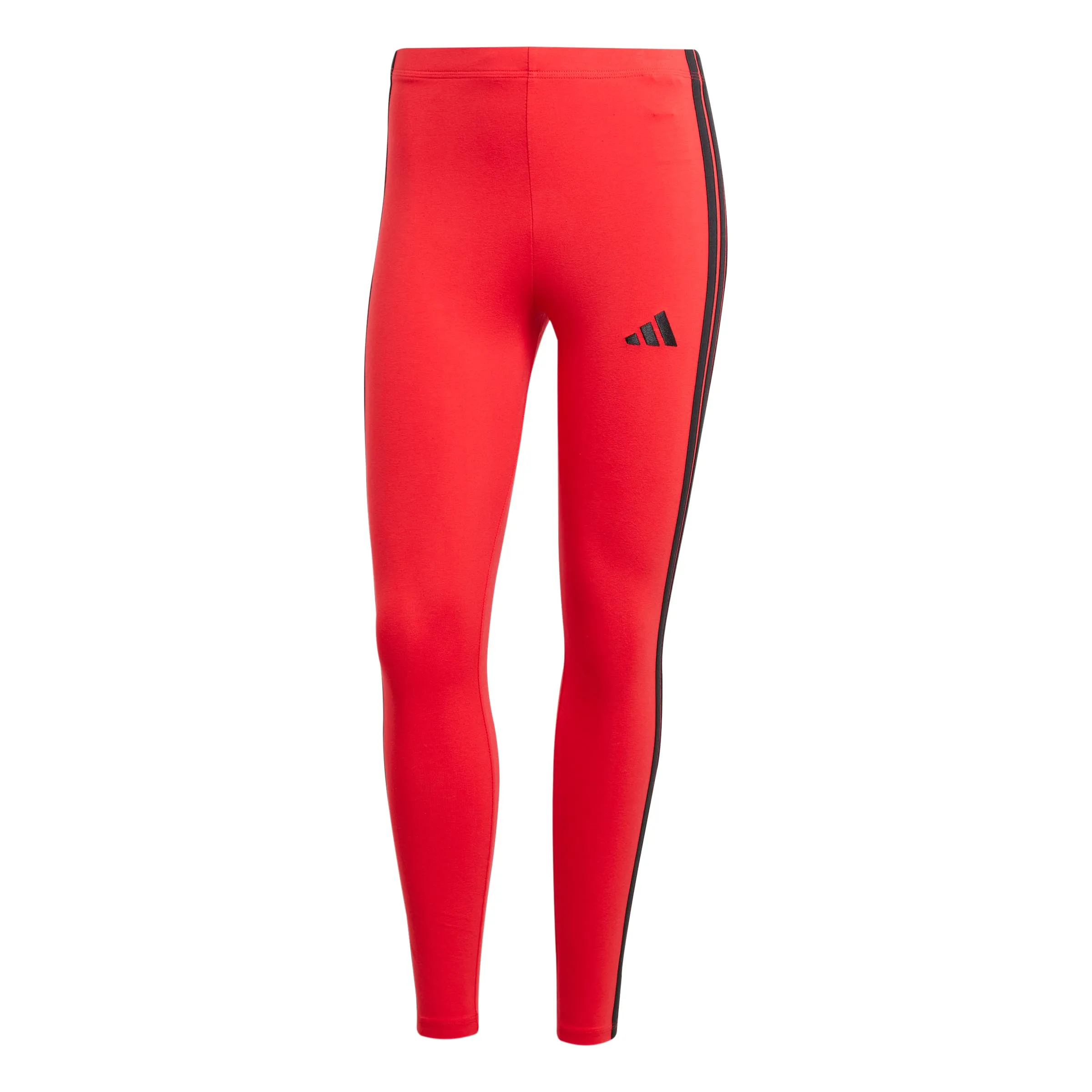 adidas Leggings Sportivi da Donna in Jersey a 3 Strisce, XS - immagine 2