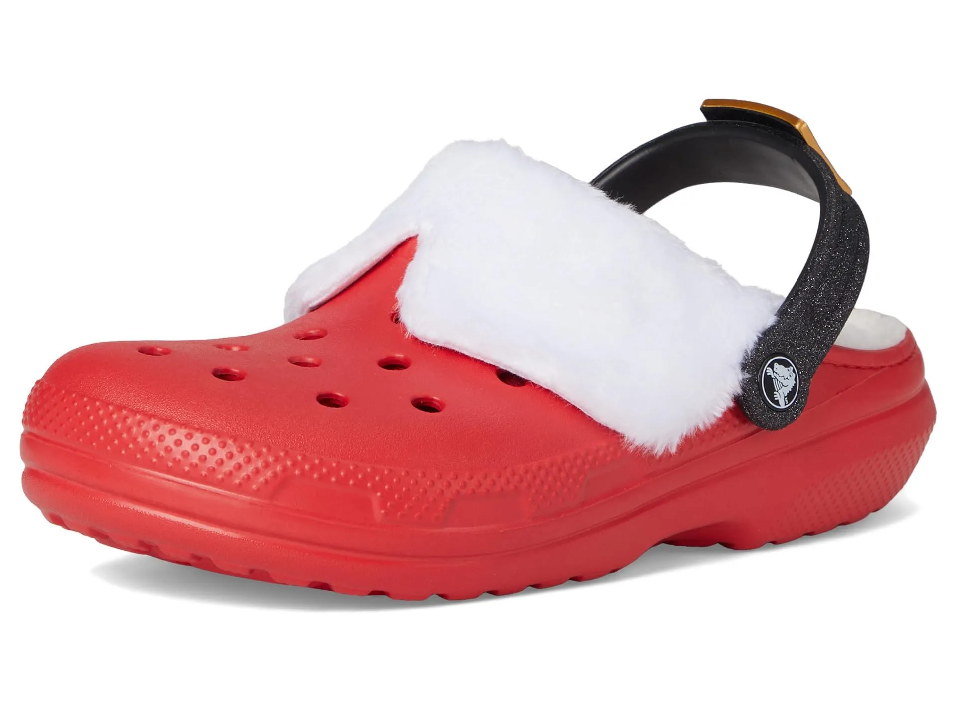 Crocs Classic Lined Clogs Unisex, Varsity Rosso/Multicolore, 9 Women/7 Men - immagine 7