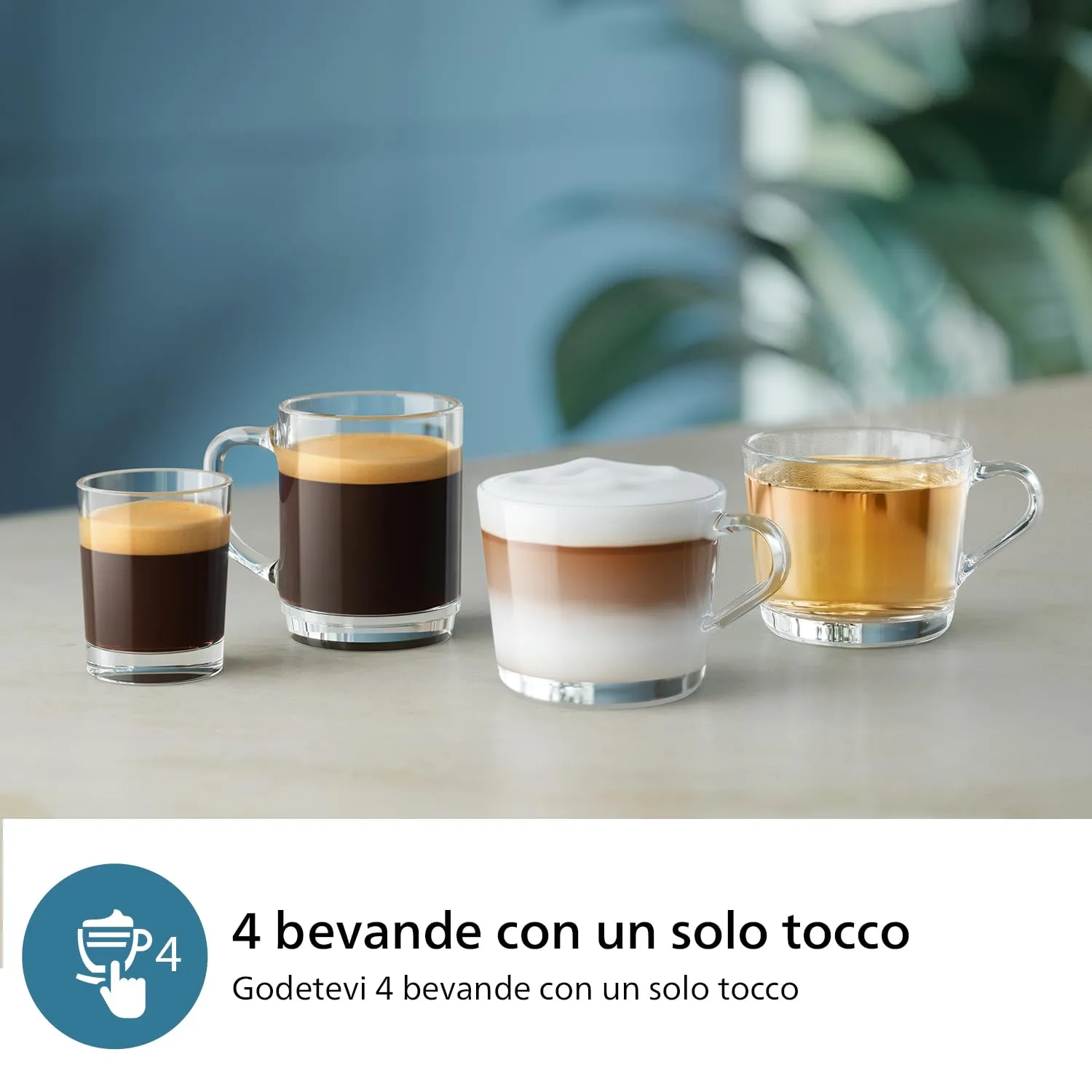 Philips 2300 Macchina Caffè Automatica LatteGo EP2333/40 - immagine 4