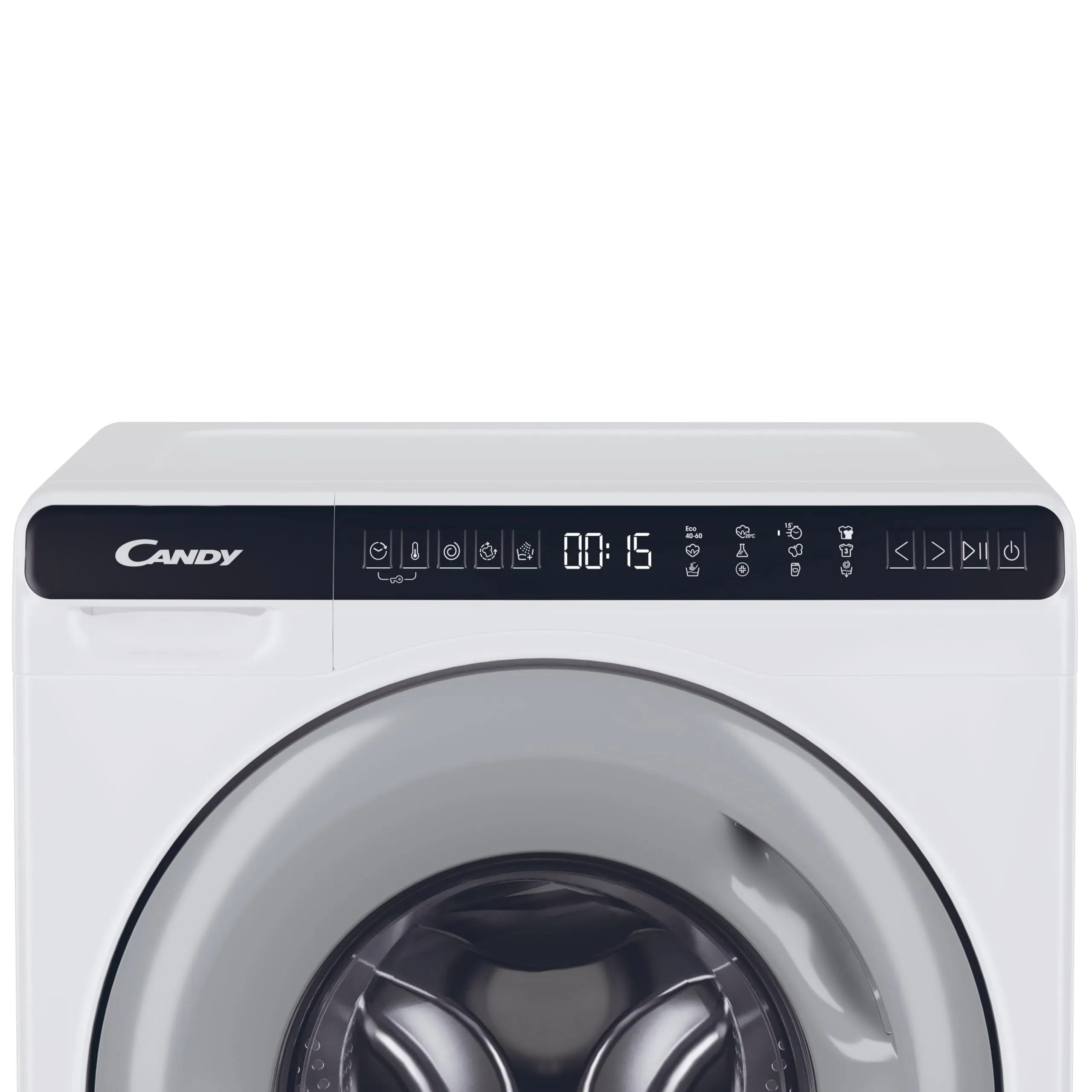 Candy Miniaqua CW50-BP12307G-S Lavatrice a Carica Frontale, 5 kg, 1200 Giri, Grigio/Bianco - immagine 5
