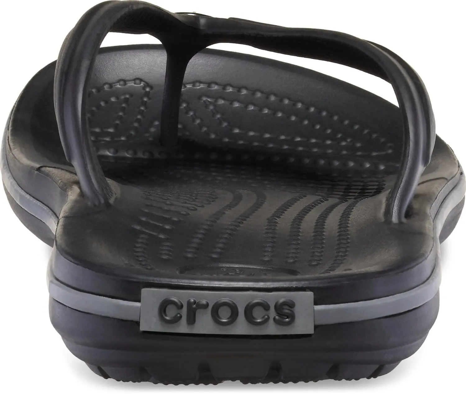 Crocs Crocband Flip Unisex Adulto, Black Slate Grey, 36/37 EU - immagine 5