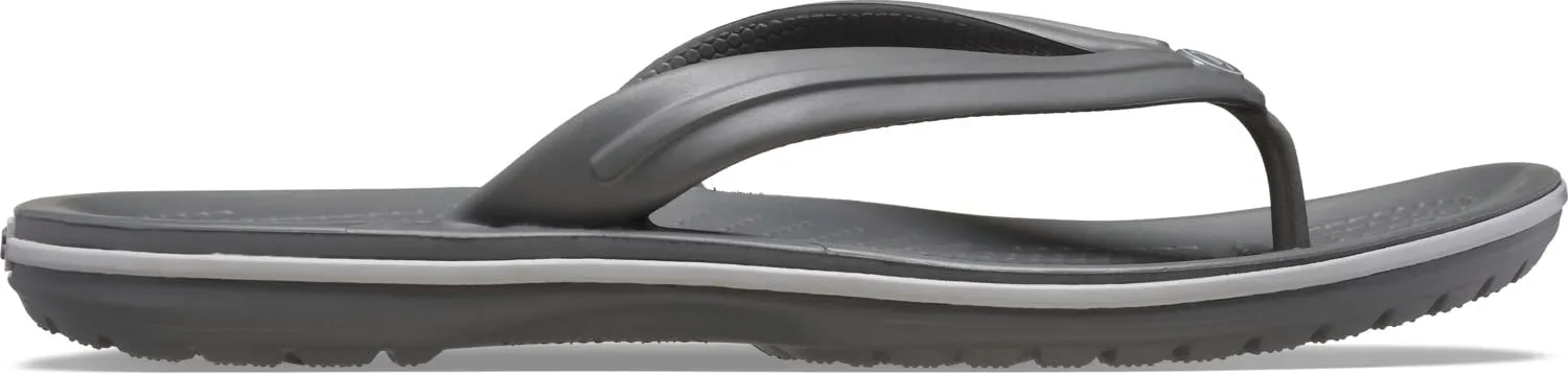 Crocs Crocband Flip Unisex Adult Flip-Flops - Slate Grey Smoke, 43/44 EU - immagine 1