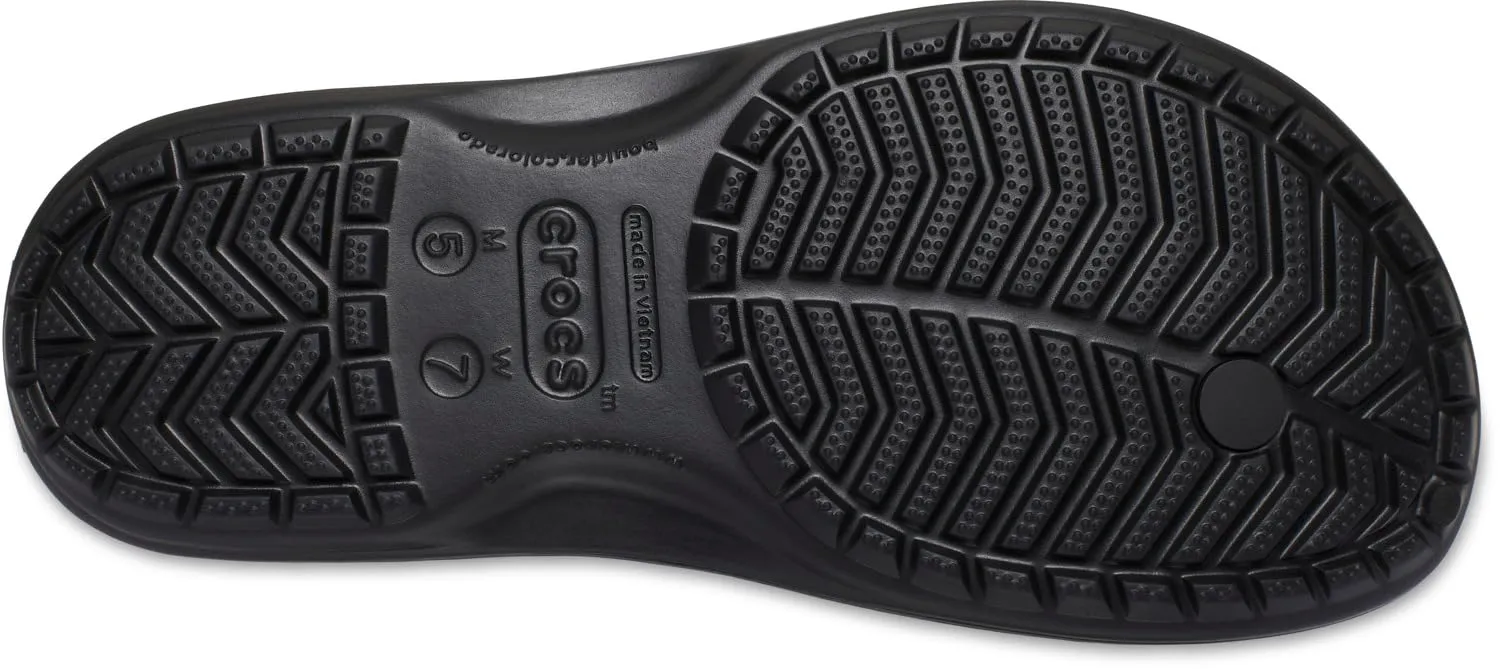 Crocs Crocband Flip Unisex Adult Flip-Flops, Black Slate Grey, 37/38 EU - immagine 6